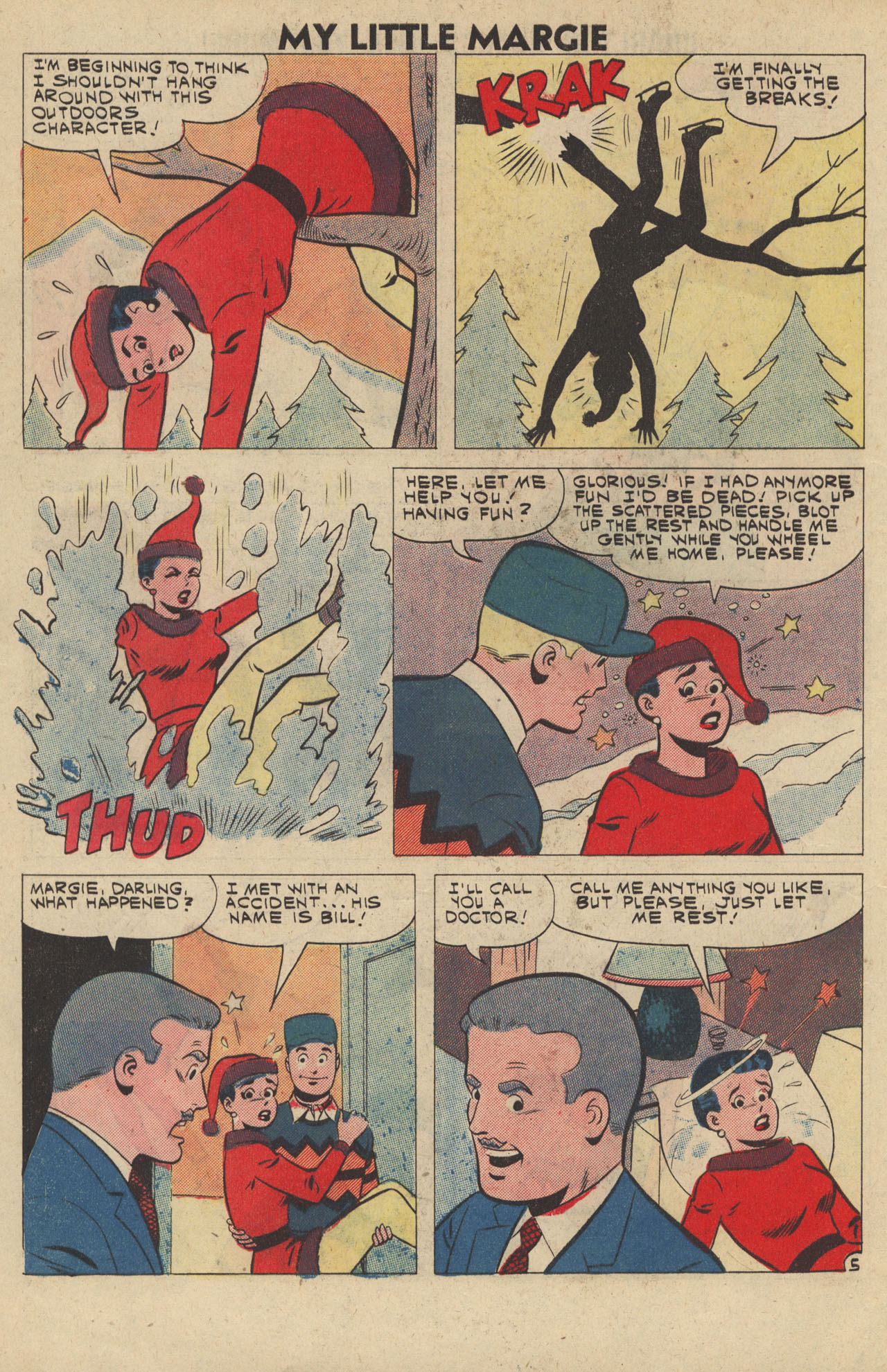 Read online My Little Margie (1954) comic -  Issue #37 - 8