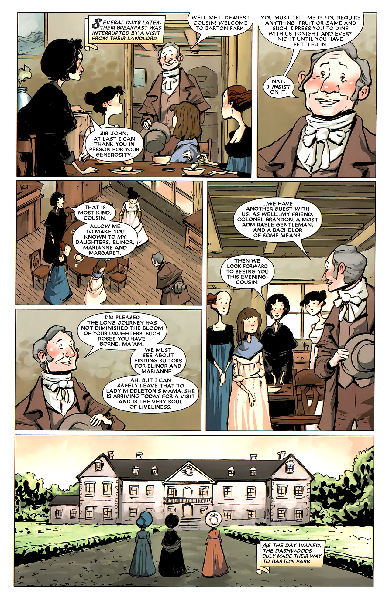 Read online Sense & Sensibility comic -  Issue #2 - 4