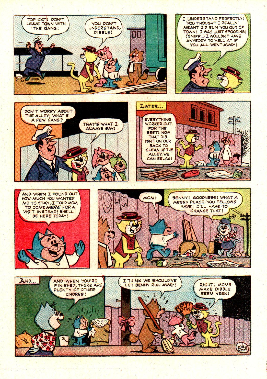 Read online Top Cat (1962) comic -  Issue #6 - 13