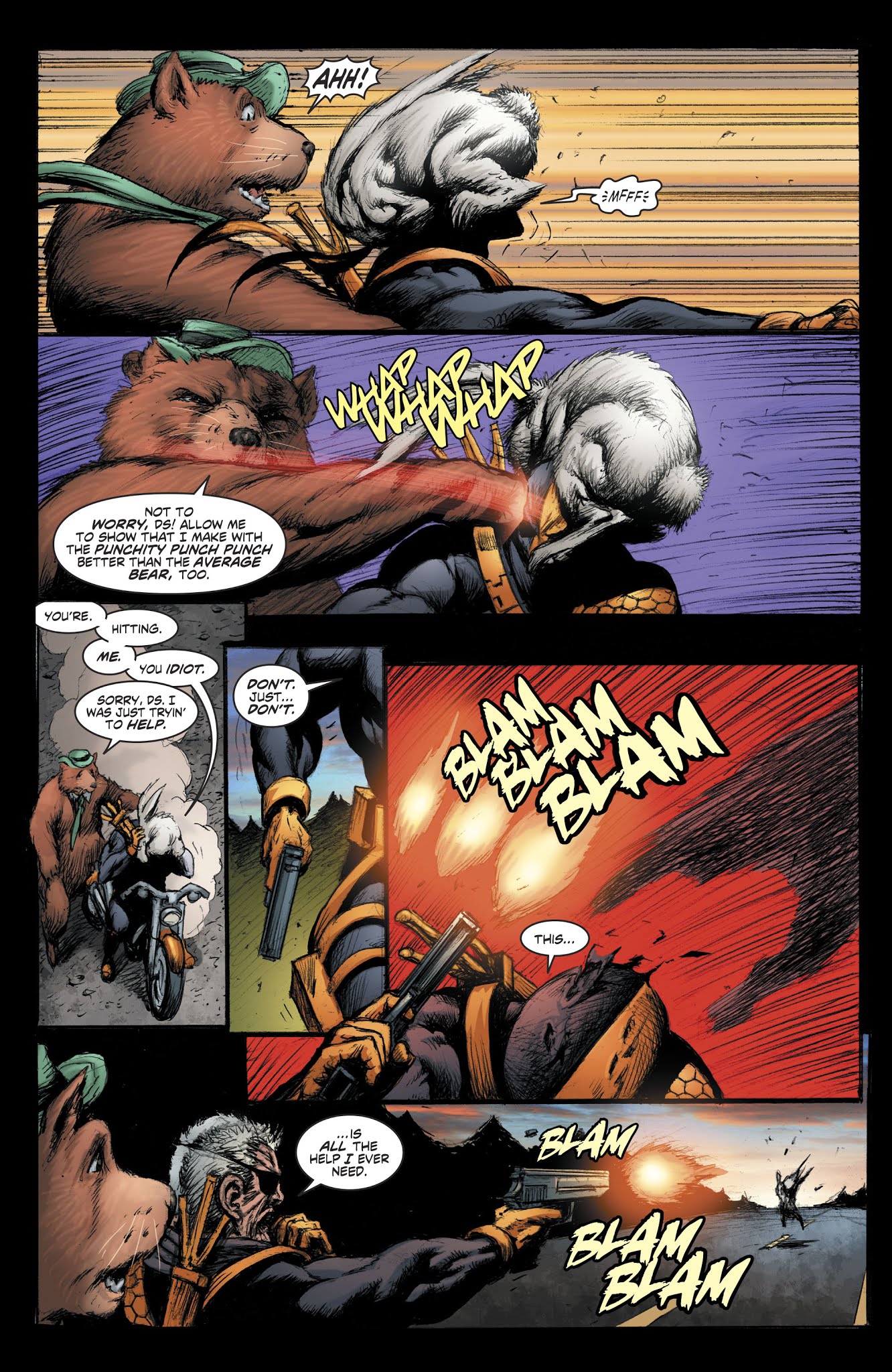 Read online Deathstroke/Yogi Bear Special comic -  Issue # Full - 17