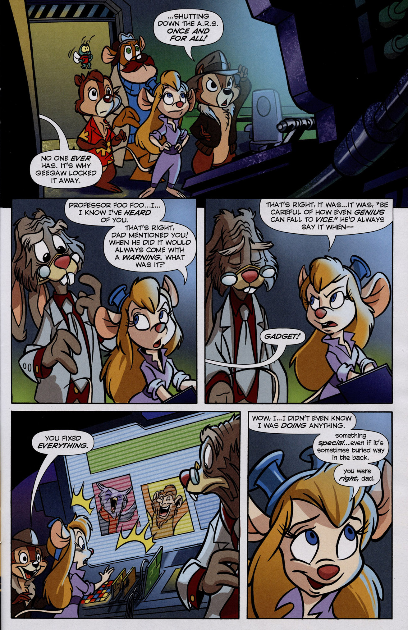 Read online Chip 'N' Dale Rescue Rangers comic -  Issue #4 - 24