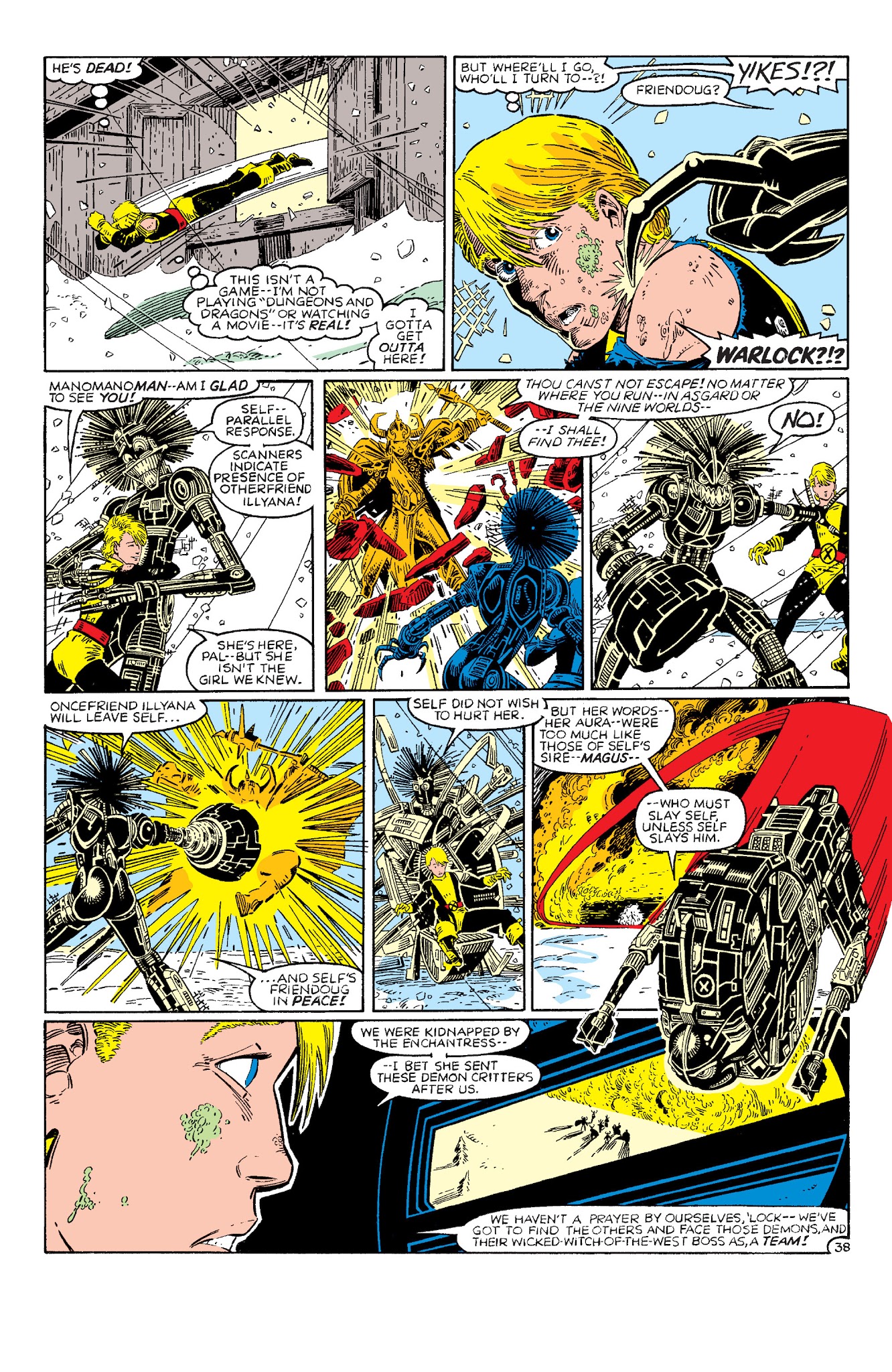 Read online New Mutants Classic comic -  Issue # TPB 5 - 43