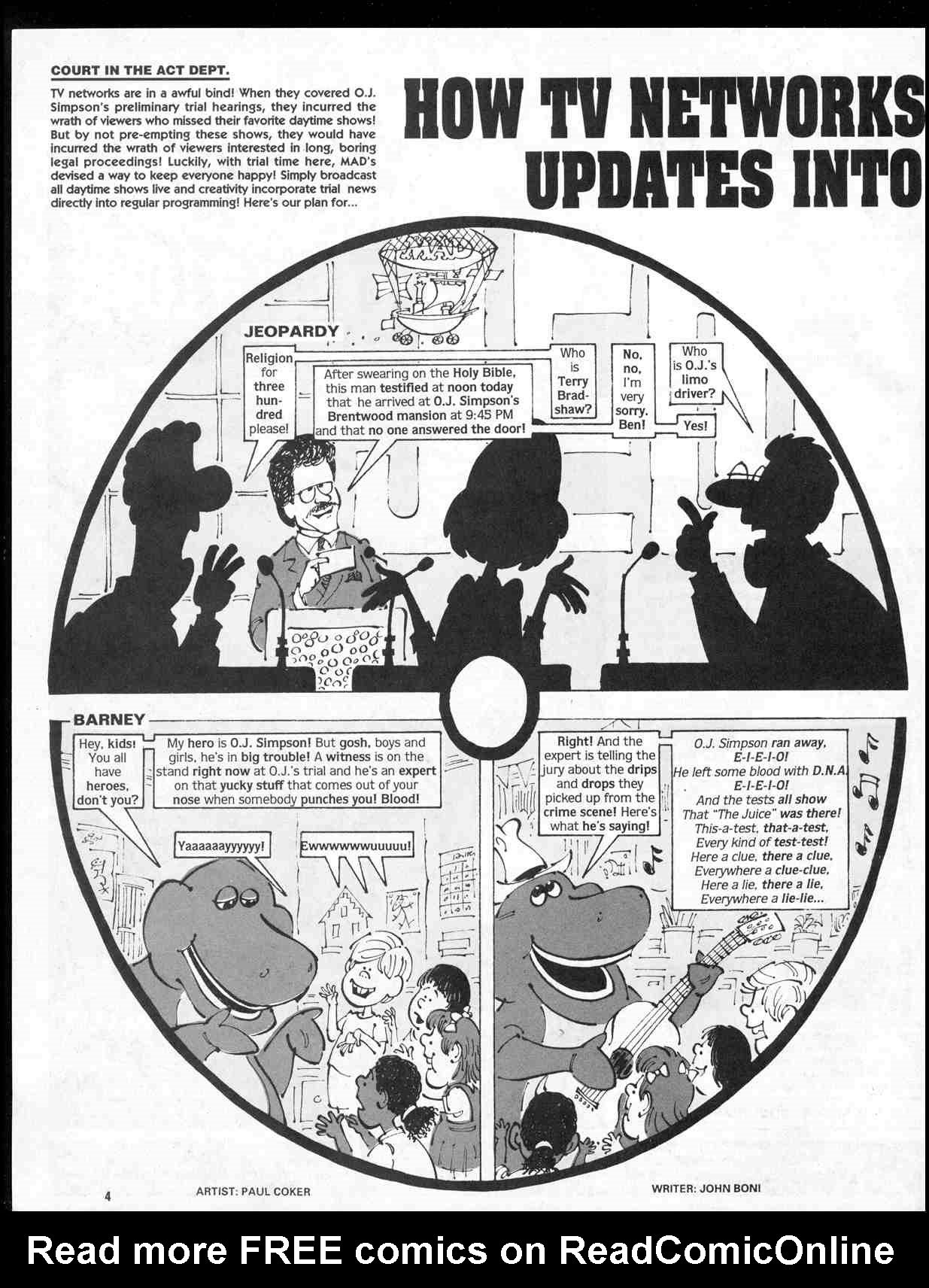 Read online MAD comic -  Issue #332 - 6