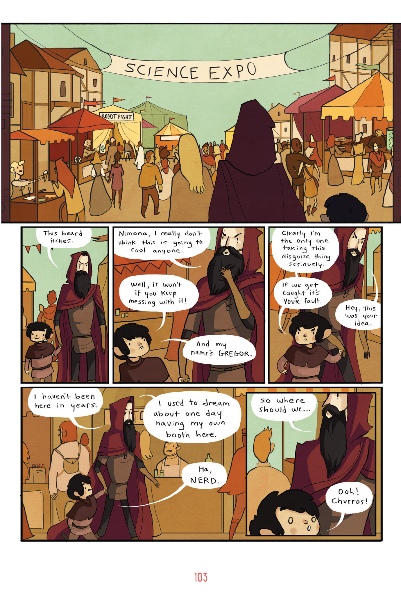 Read online Nimona comic -  Issue # TPB - 109