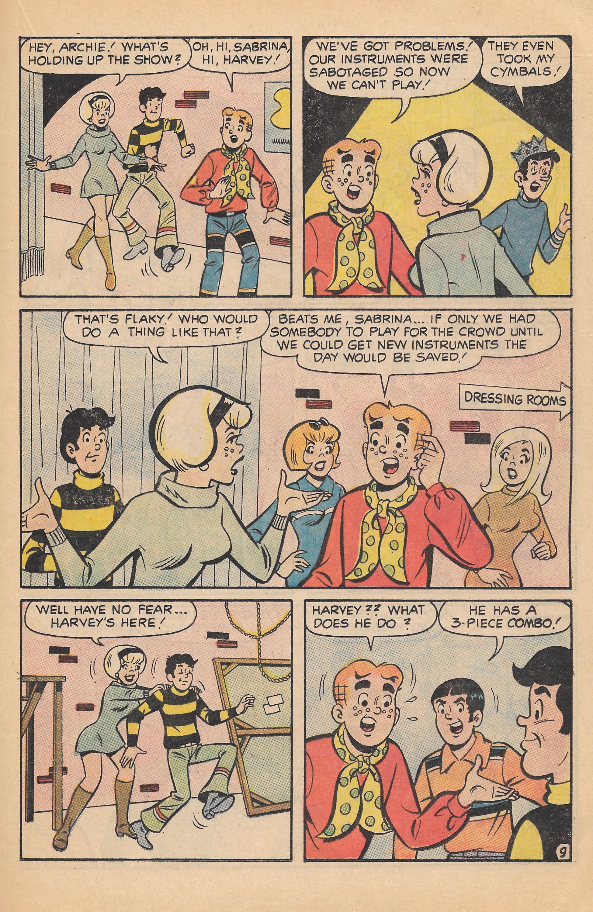 Read online Archie's TV Laugh-Out comic -  Issue #7 - 53