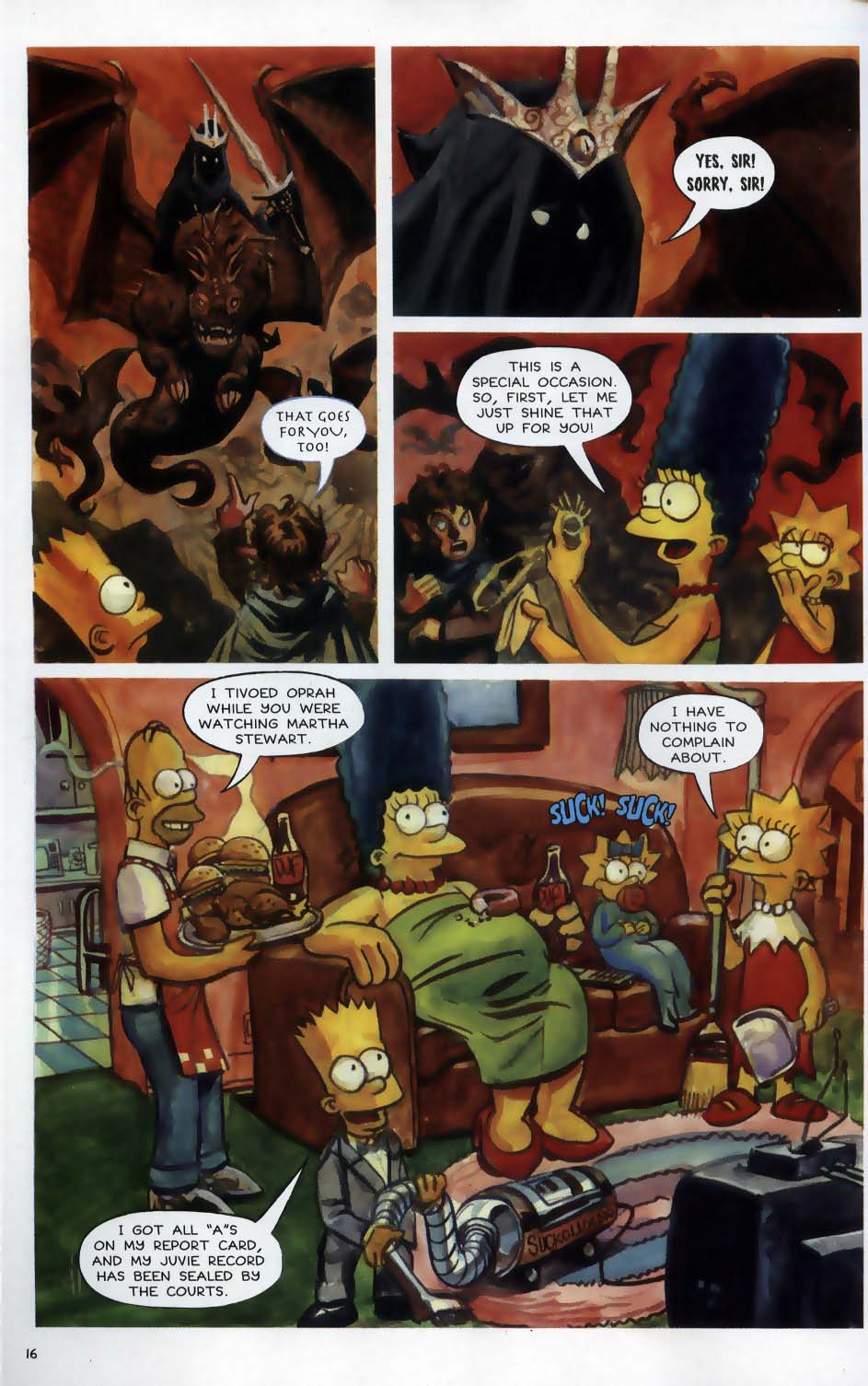 Read online Treehouse of Horror comic -  Issue #9 - 18