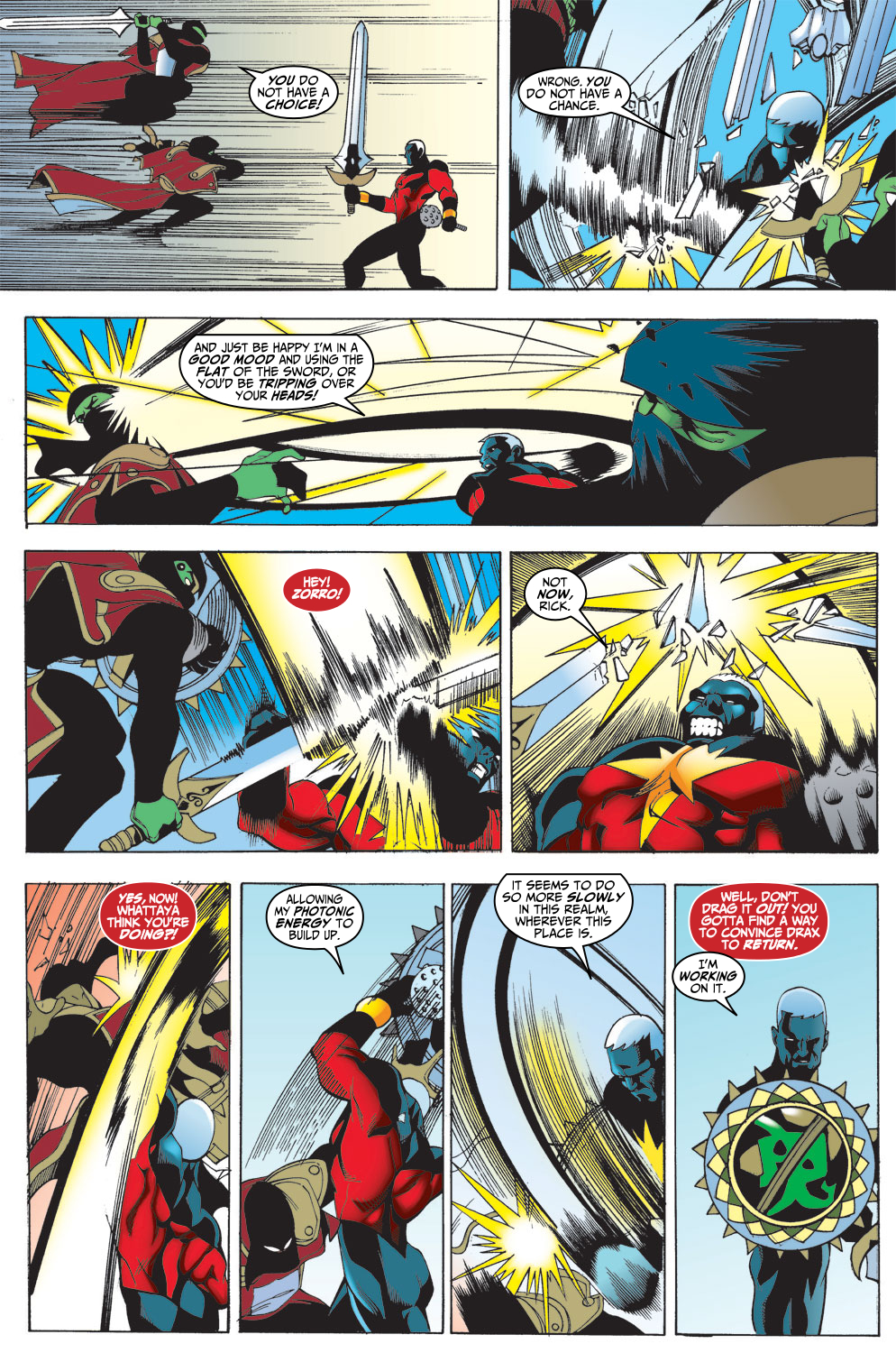 Read online Captain Marvel (1999) comic -  Issue #6 - 7