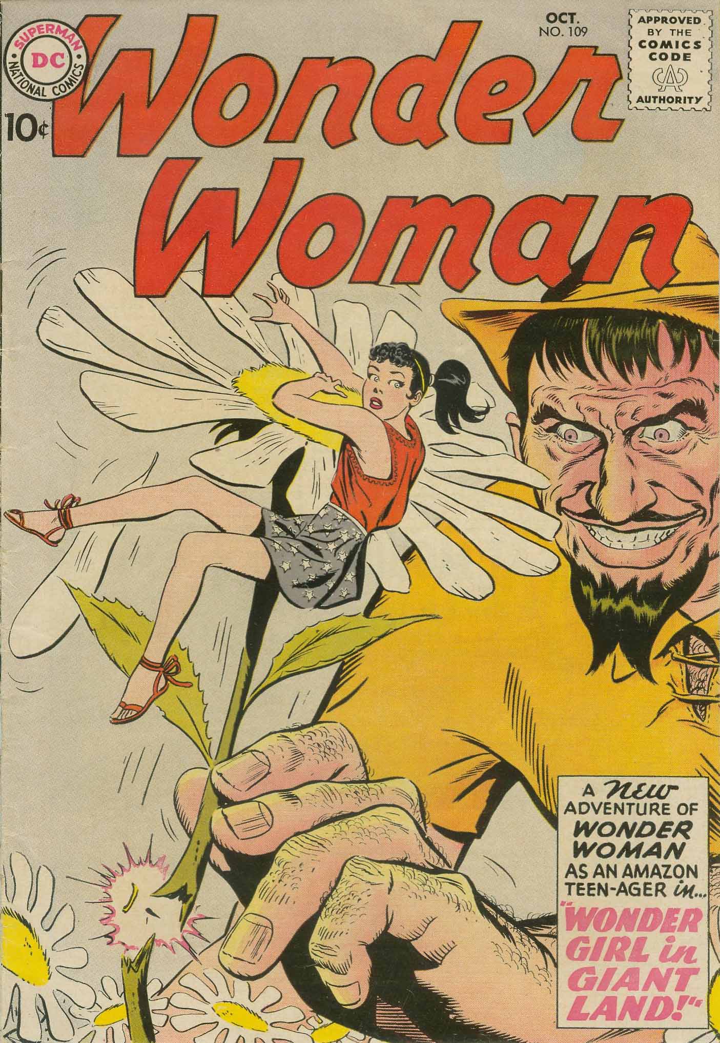 Read online Wonder Woman (1942) comic -  Issue #109 - 1