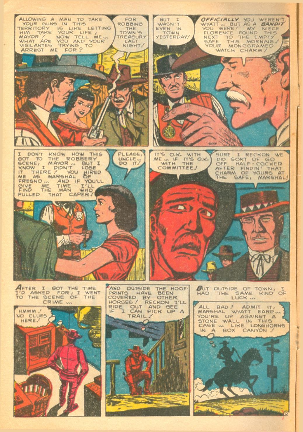 Read online Wyatt Earp comic -  Issue #12 - 4