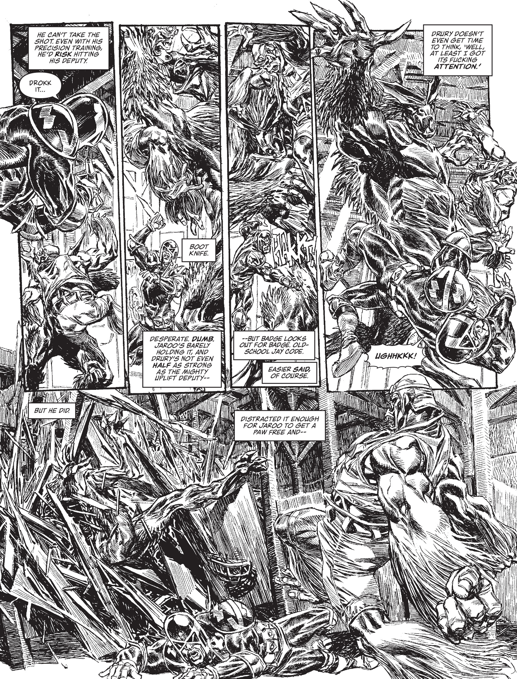 Read online Judge Dredd Megazine (Vol. 5) comic -  Issue #447 - 31