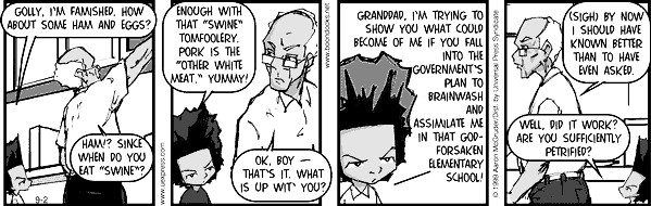 Read online The Boondocks Collection comic -  Issue # Year 1999 - 137