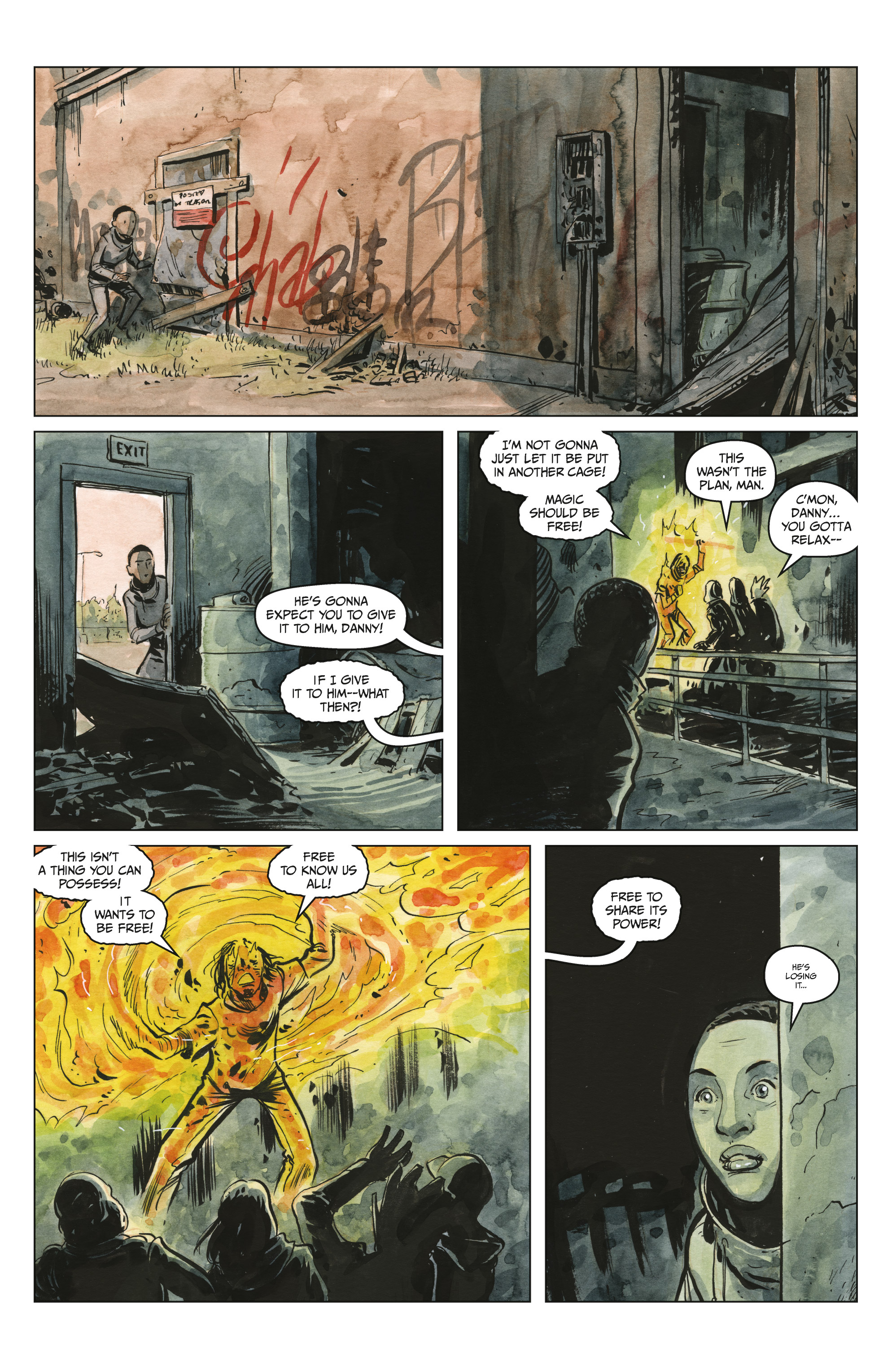 Read online Manor Black comic -  Issue #3 - 22