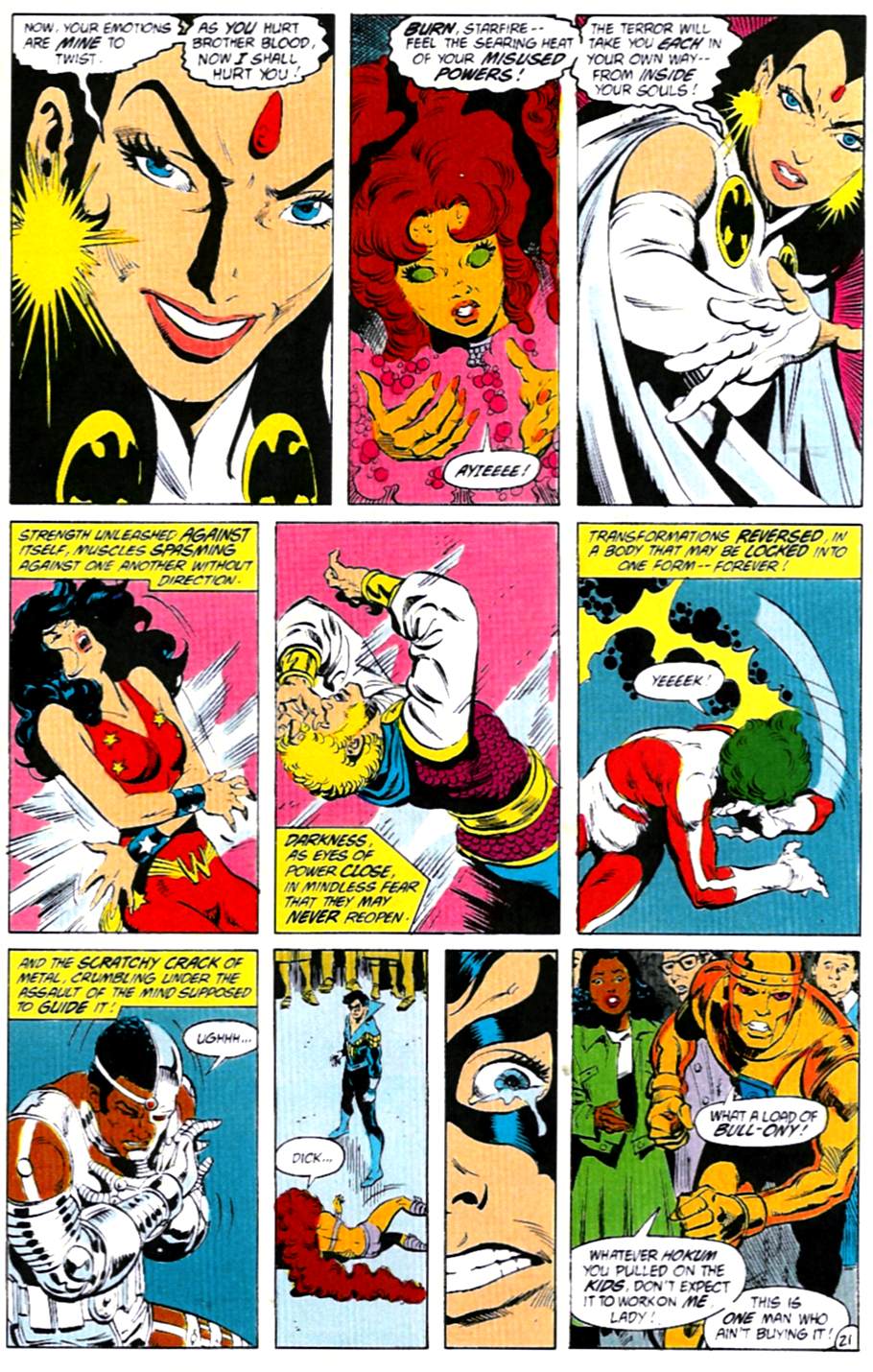 Read online Tales of the Teen Titans comic -  Issue #89 - 22