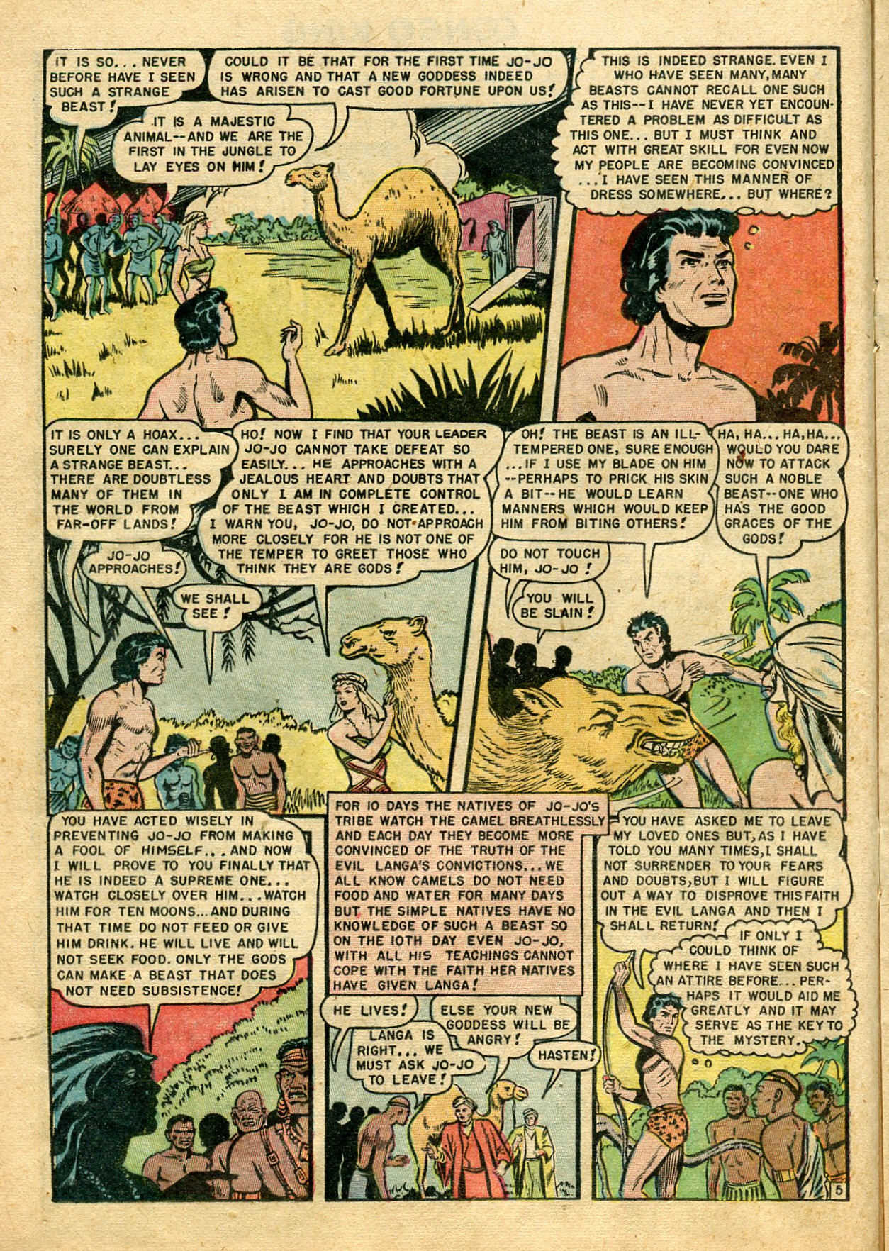 Read online Jungle Jo (1950) comic -  Issue # Full - 16