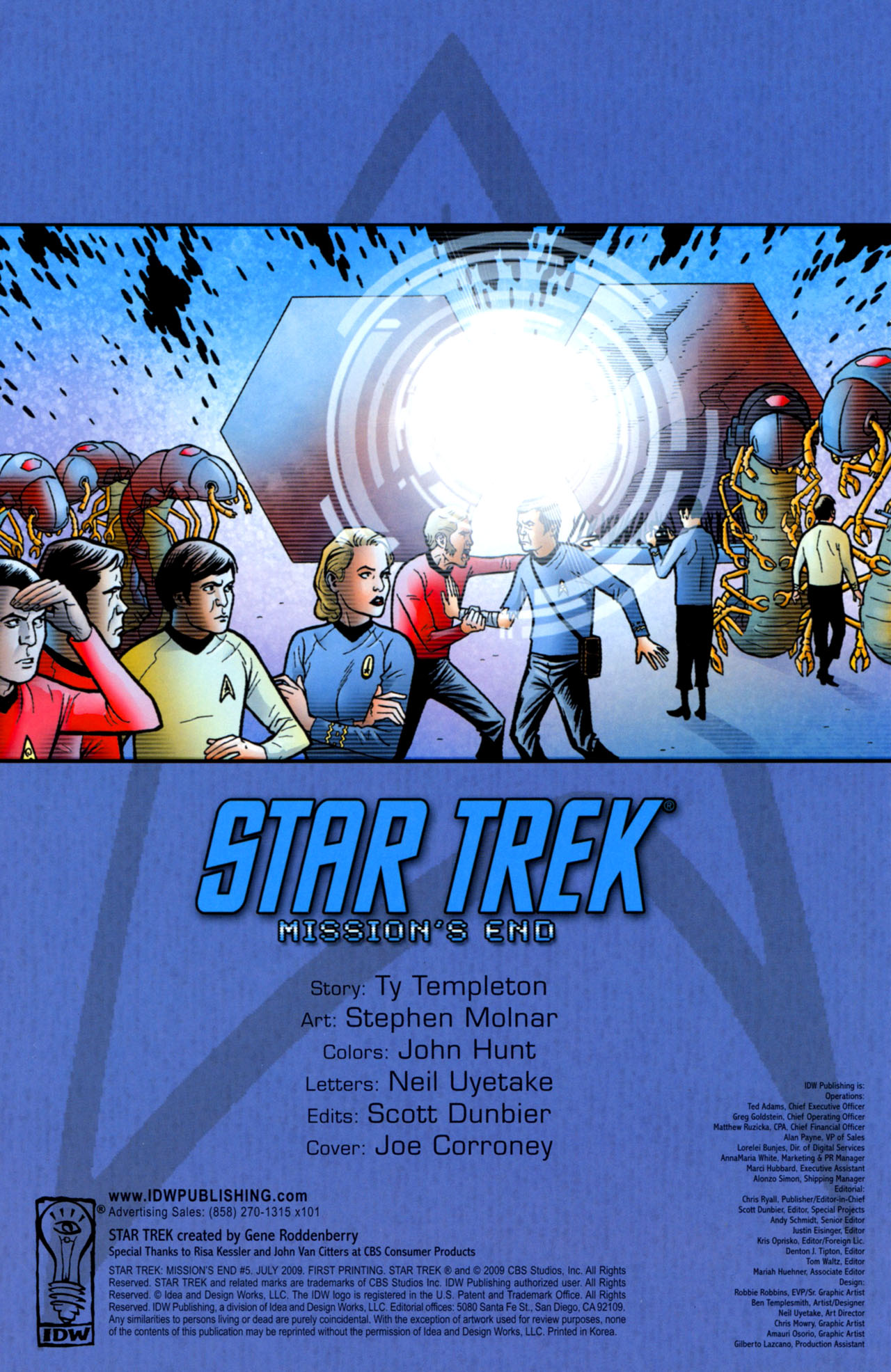 Read online Star Trek: Mission's End comic -  Issue #5 - 2