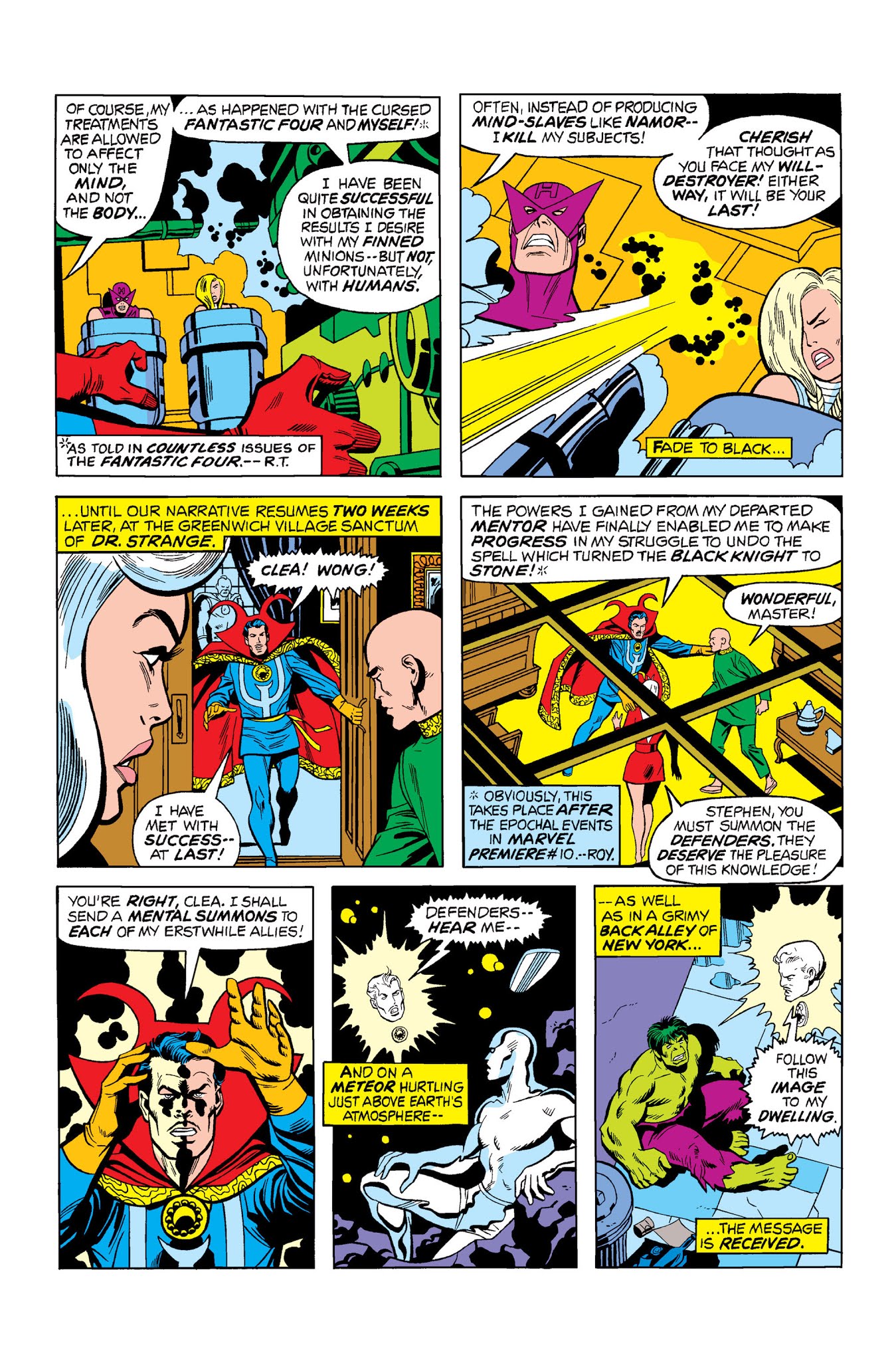 Read online Marvel Masterworks: The Defenders comic -  Issue # TPB 2 (Part 1) - 32