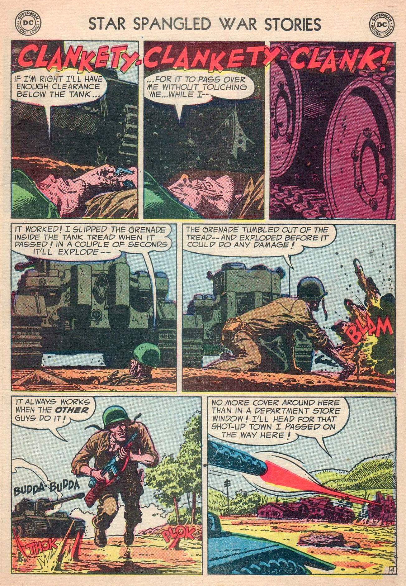 Read online Star Spangled War Stories (1952) comic -  Issue #27 - 31