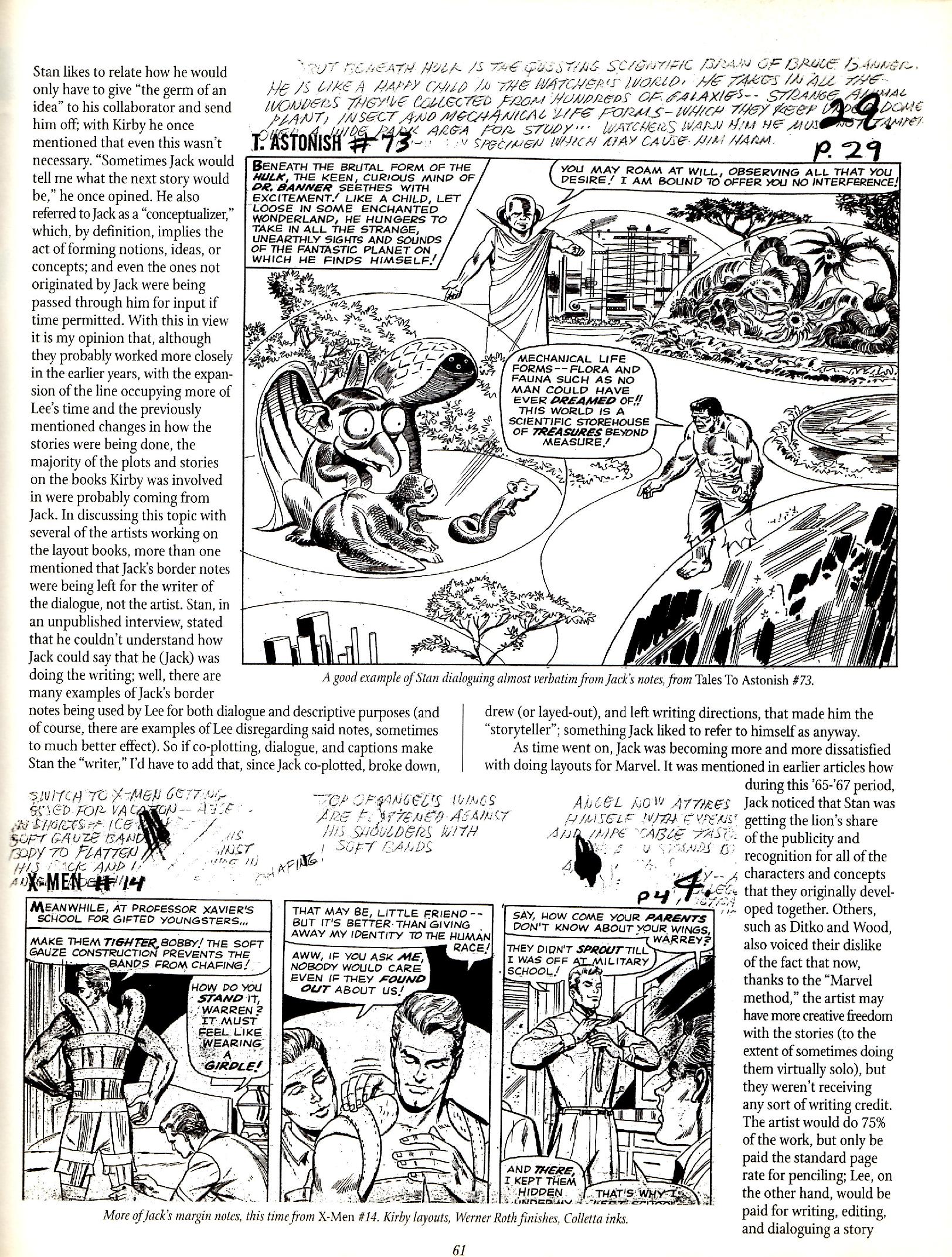 Read online The Jack Kirby Collector comic -  Issue #29 - 60