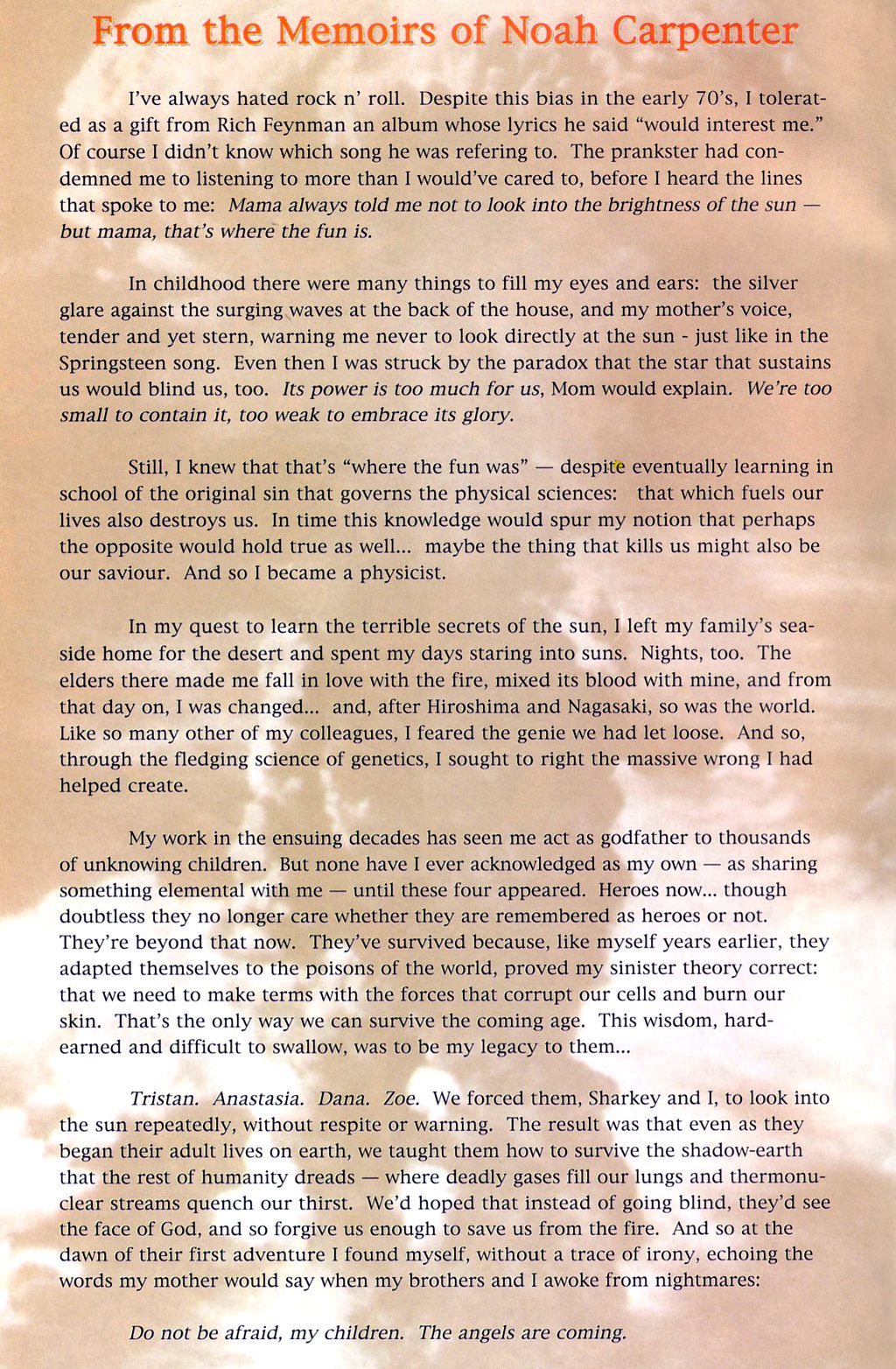 Read online Atomik Angels comic -  Issue #1 - 2