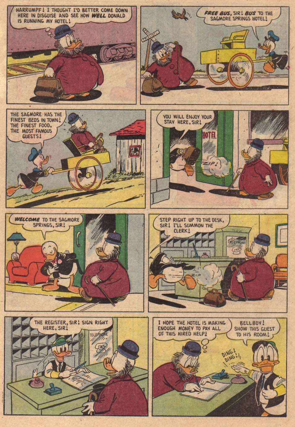 Read online Walt Disney's Comics and Stories comic -  Issue #206 - 6