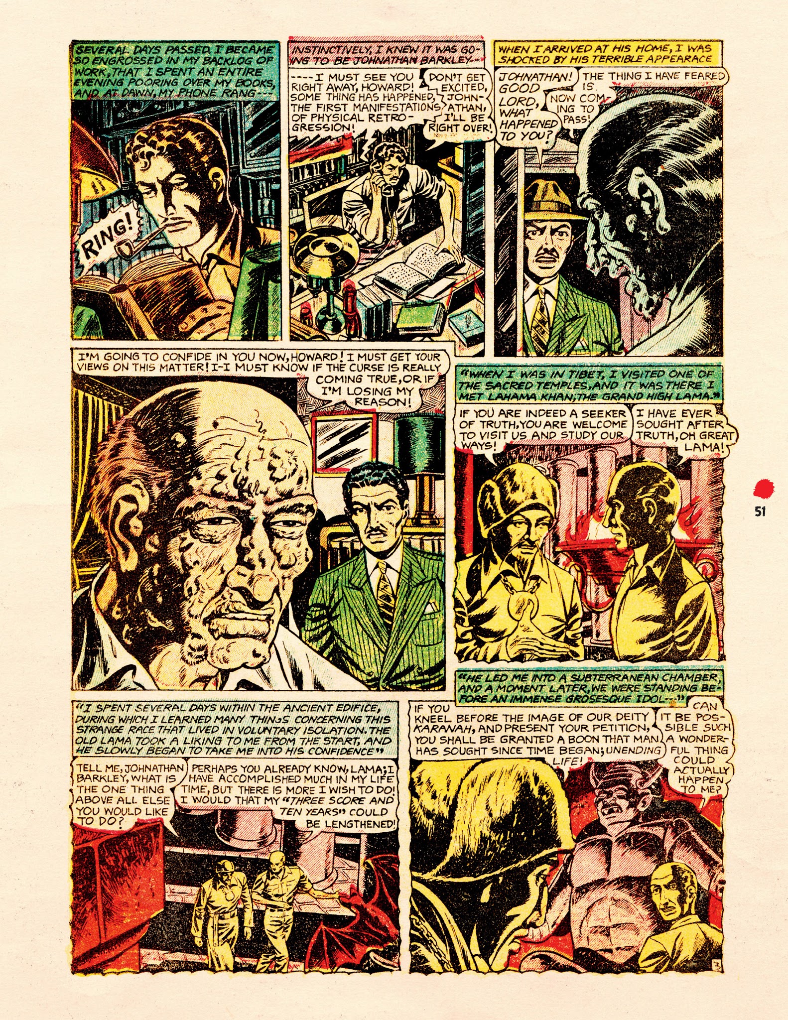 Read online Chilling Archives of Horror Comics comic -  Issue # TPB 5 - 51
