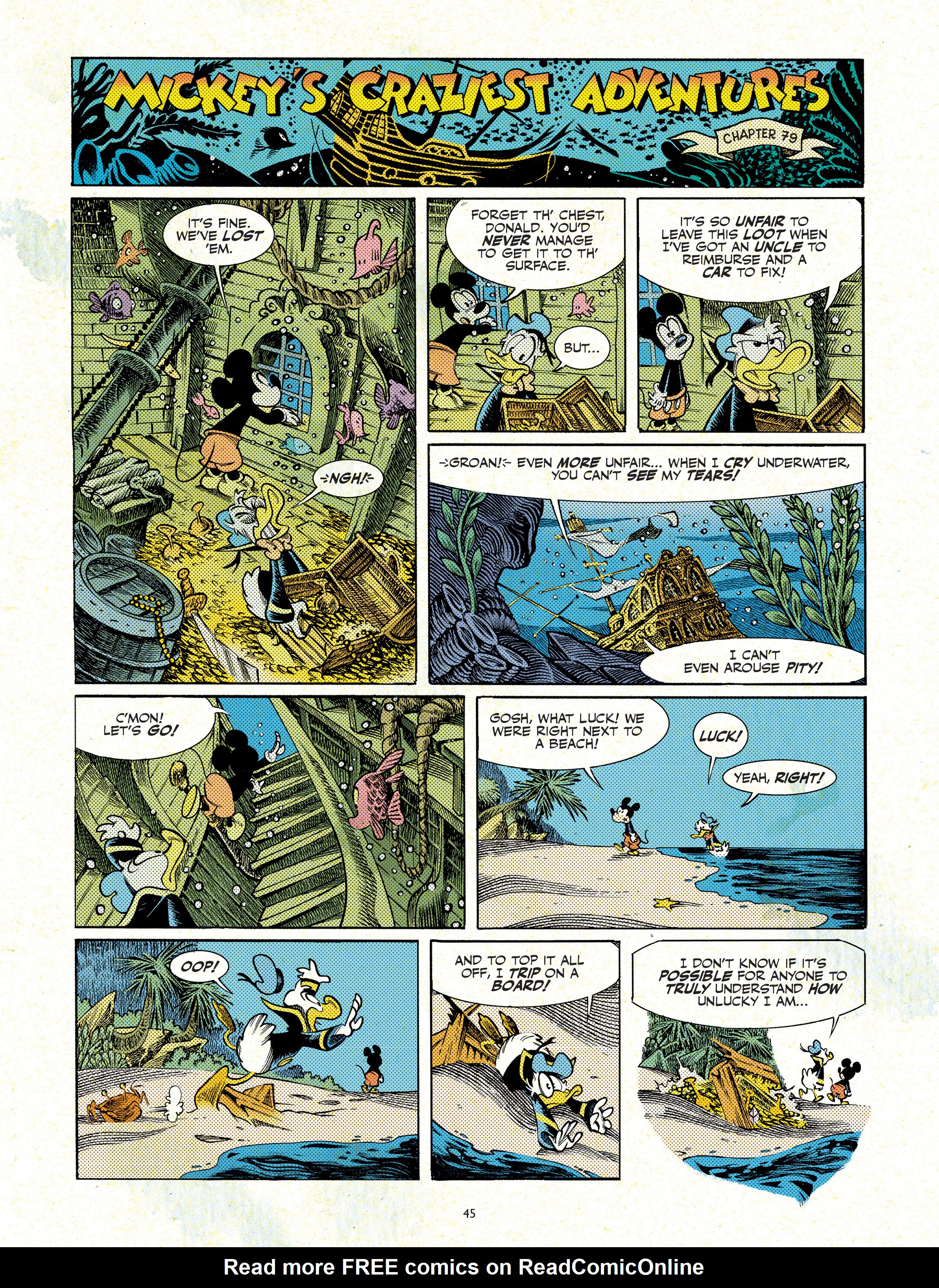 Read online Mickey's Craziest Adventures comic -  Issue # TPB - 45