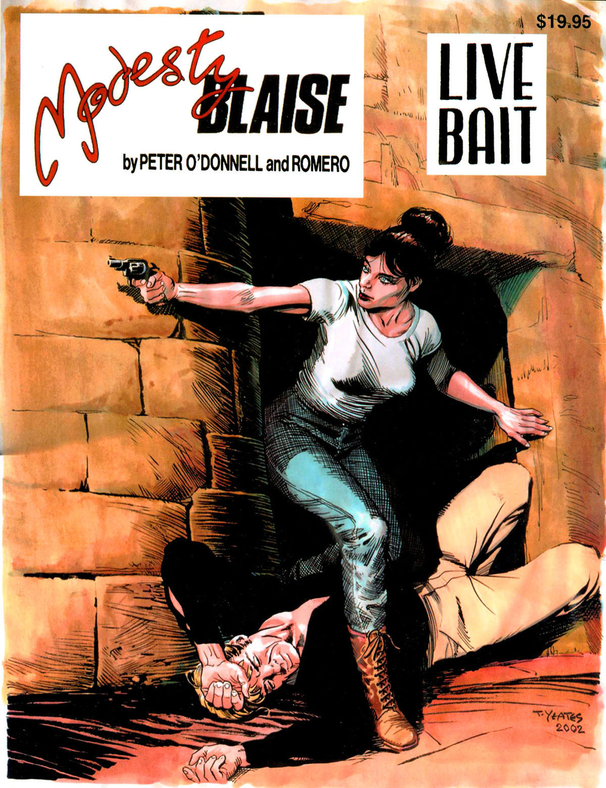 Read online Modesty Blaise Live bait comic -  Issue # TPB - 1