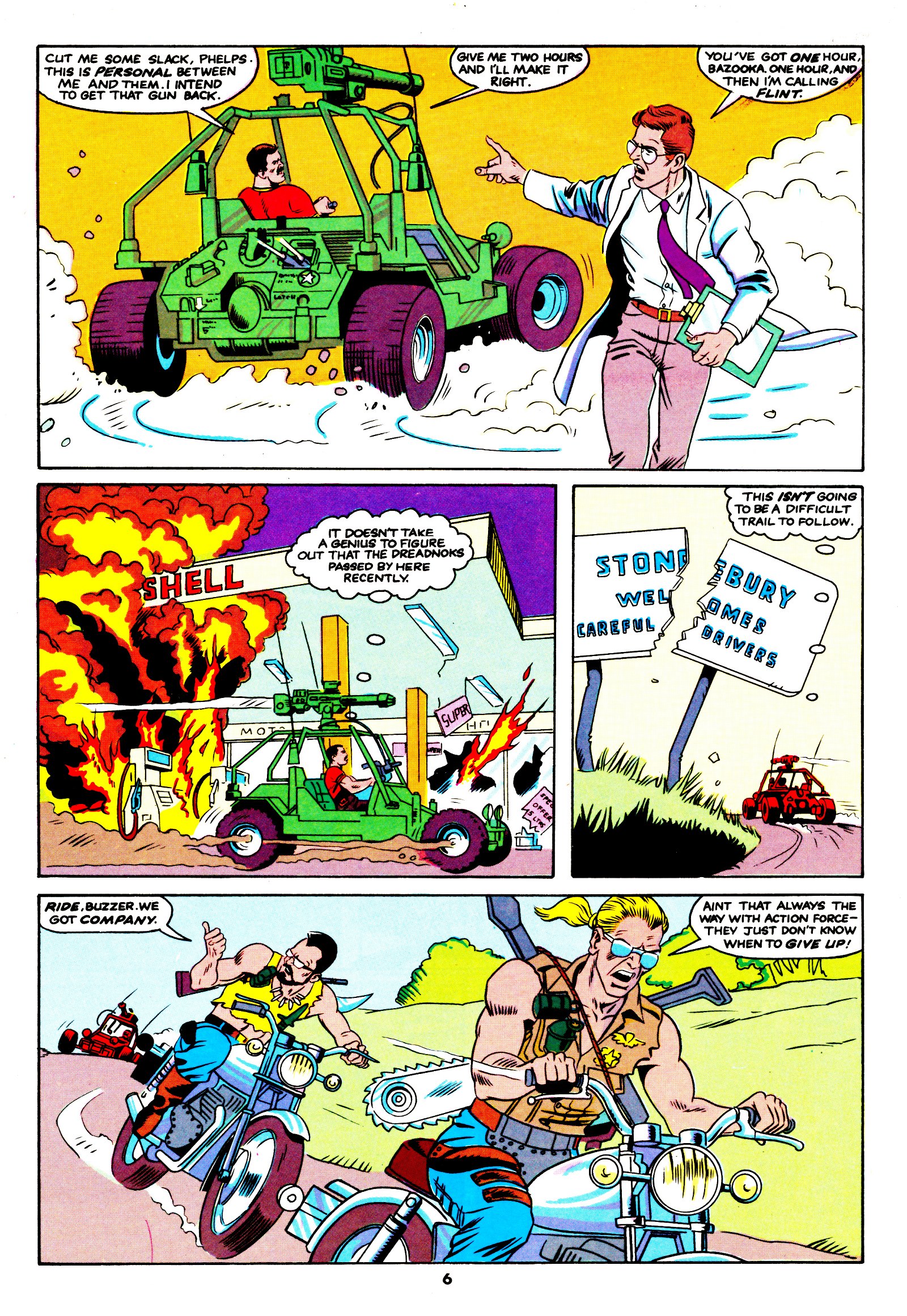 Read online Action Force comic -  Issue #33 - 6