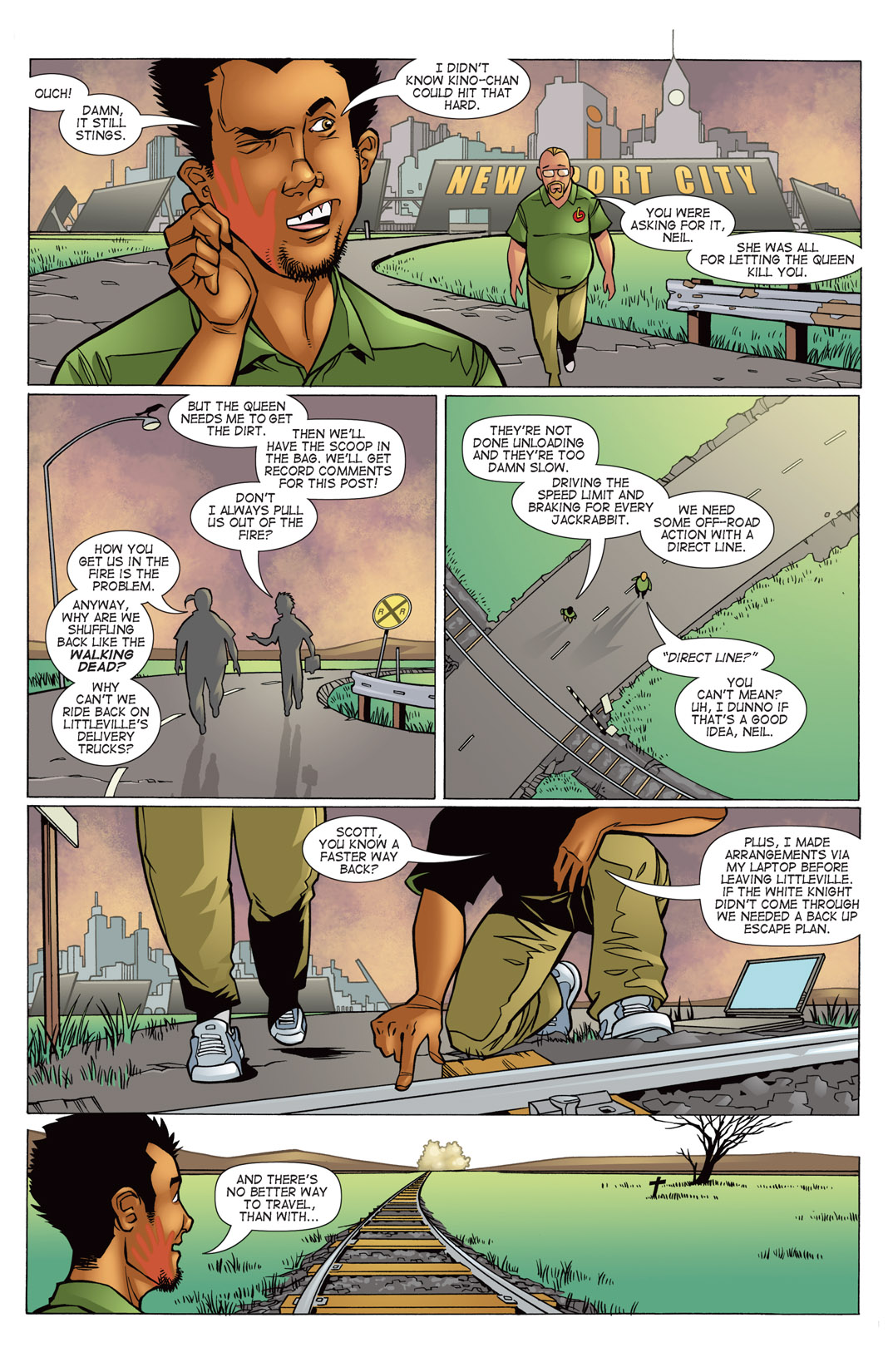 Read online Bomb Queen V: The Divine Comedy comic -  Issue #3 - 7