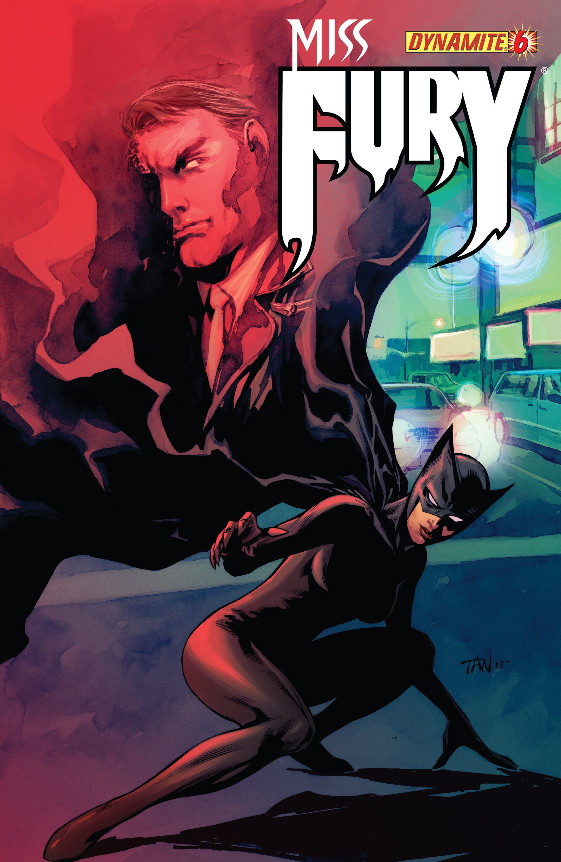 Read online Miss Fury (2011) comic -  Issue #6 - 1
