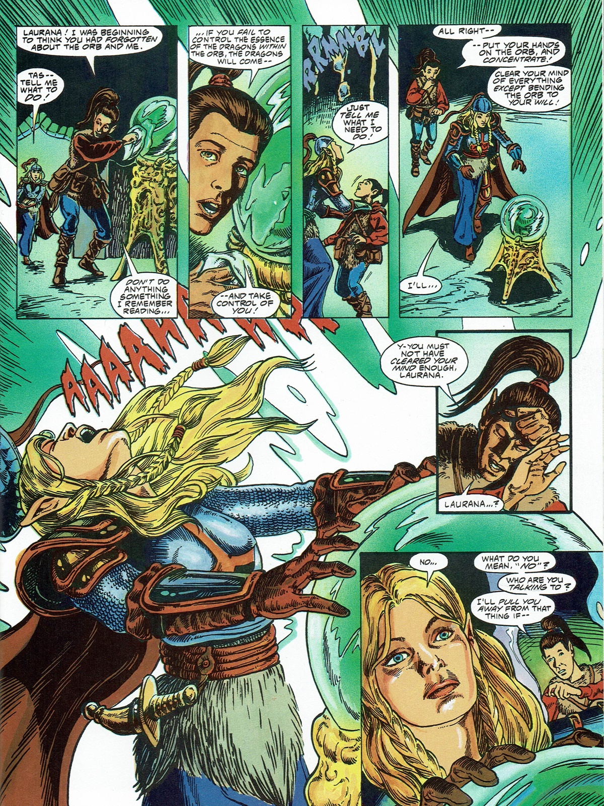 Read online Dragonlance Saga comic -  Issue #5 - 67