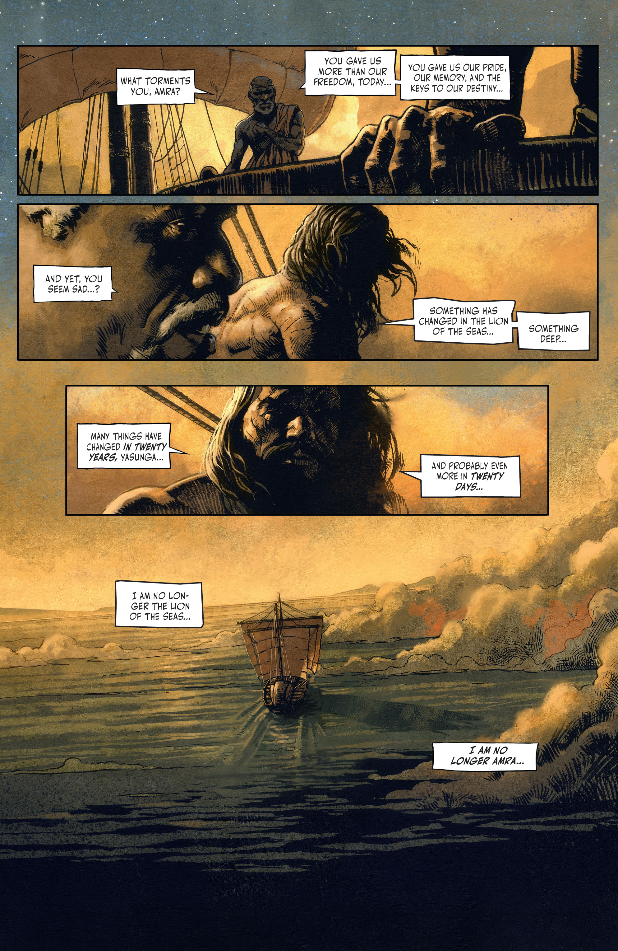 Read online The Cimmerian: Hour of the Dragon comic -  Issue #3 - 19