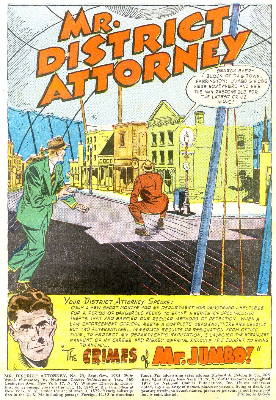 Read online Mr. District Attorney comic -  Issue #29 - 3