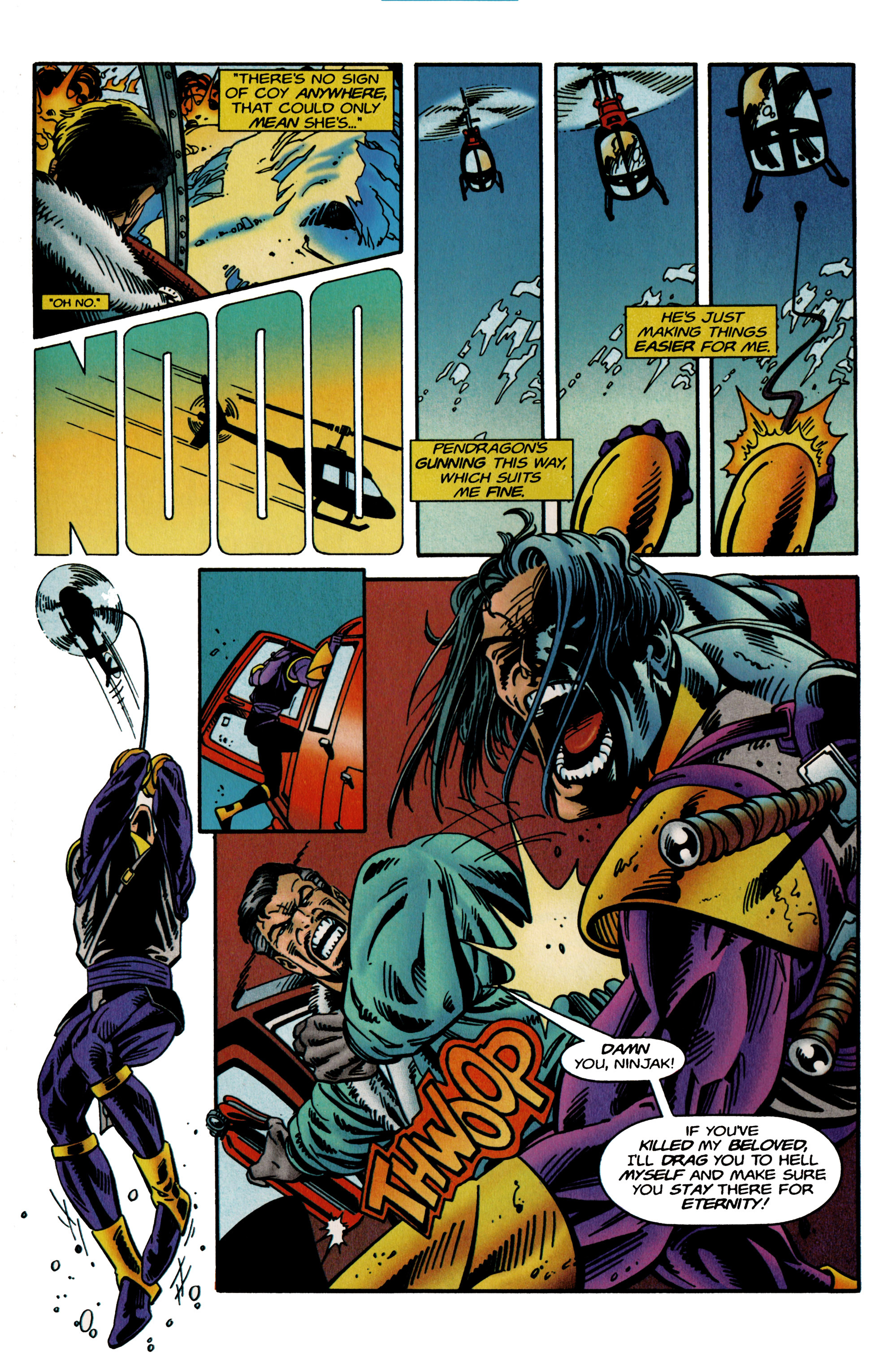 Read online Ninjak (1994) comic -  Issue #22 - 21