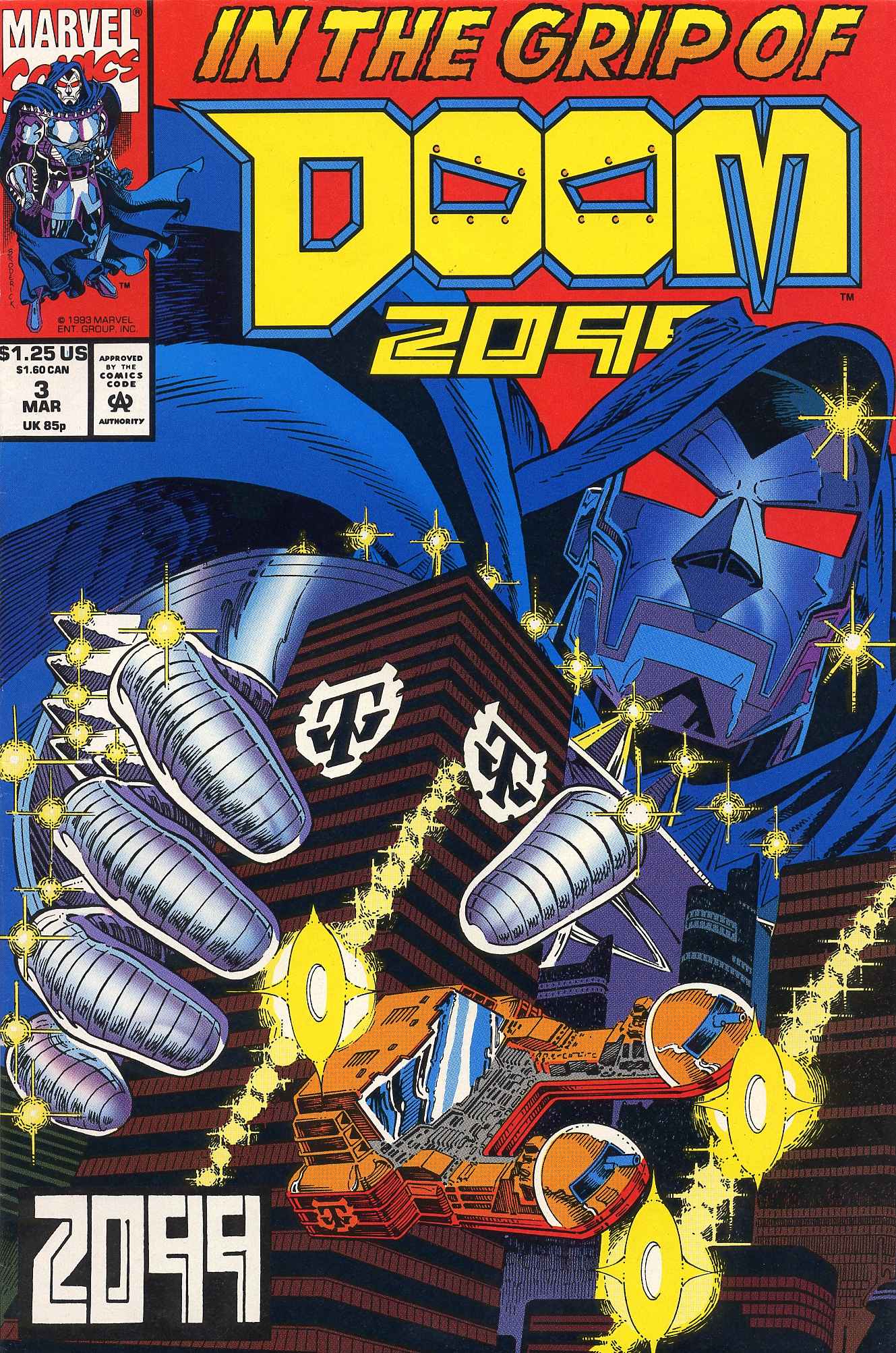 Read online Doom 2099 comic -  Issue #3 - 1
