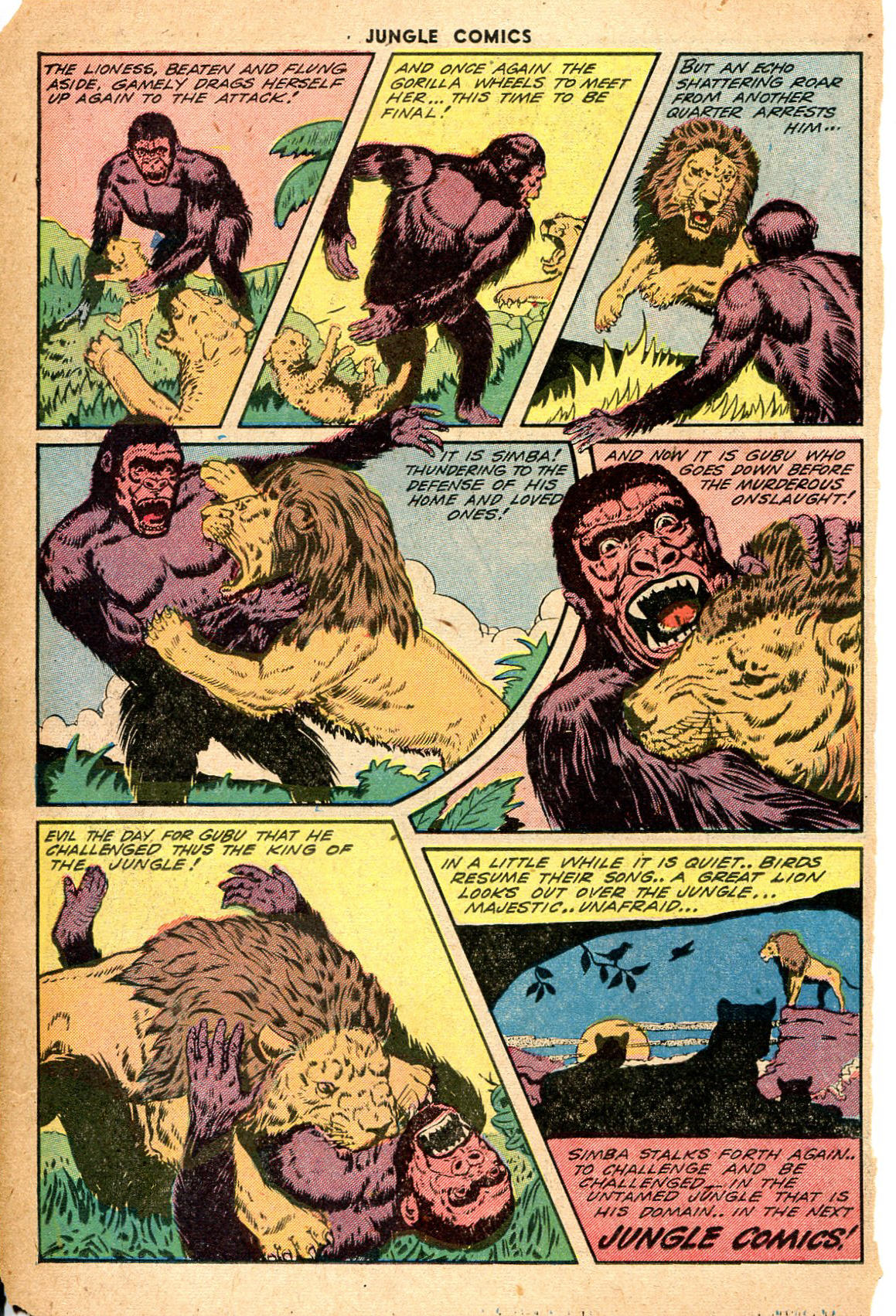 Read online Jungle Comics comic -  Issue #55 - 21