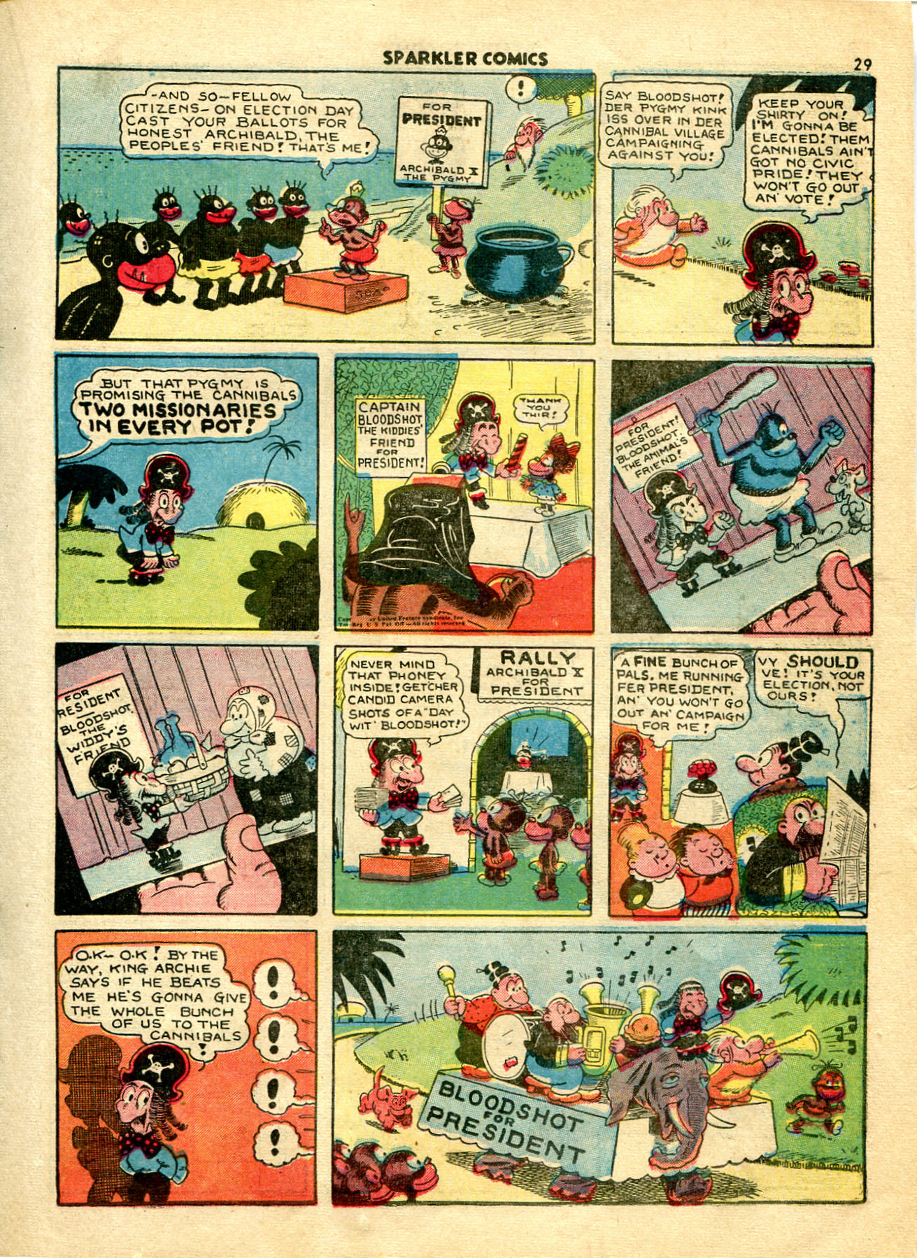 Read online Sparkler Comics comic -  Issue #5 - 30
