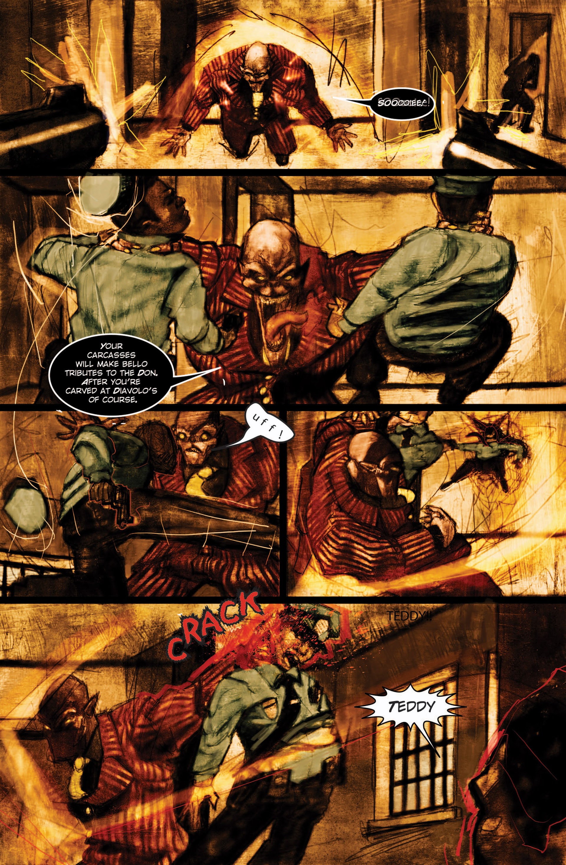 Read online Trenchcoats, Cigarettes and Shotguns comic -  Issue #1 - 12