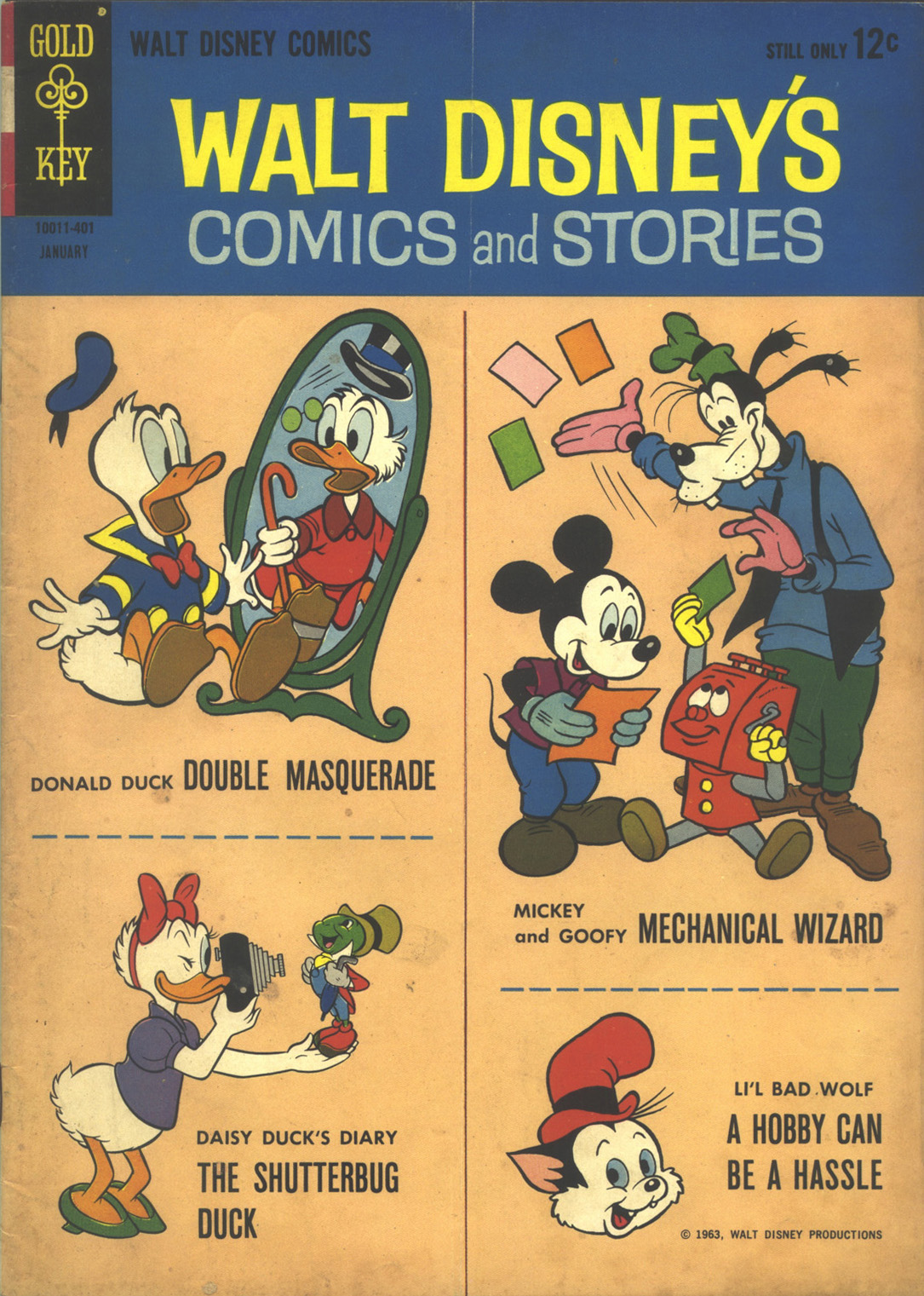 Read online Walt Disney's Comics and Stories comic -  Issue #280 - 1