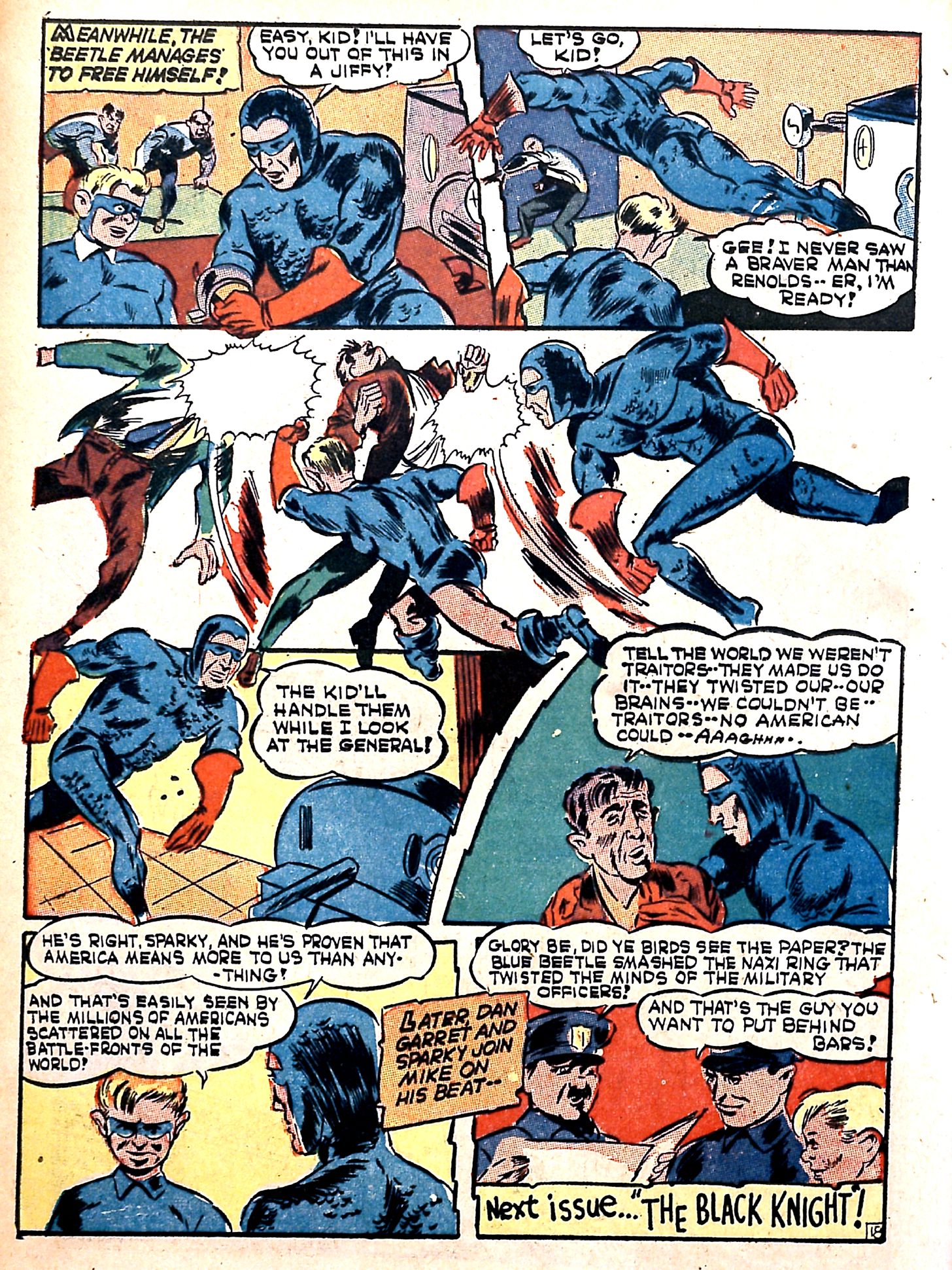Read online The Blue Beetle comic -  Issue #17 - 20