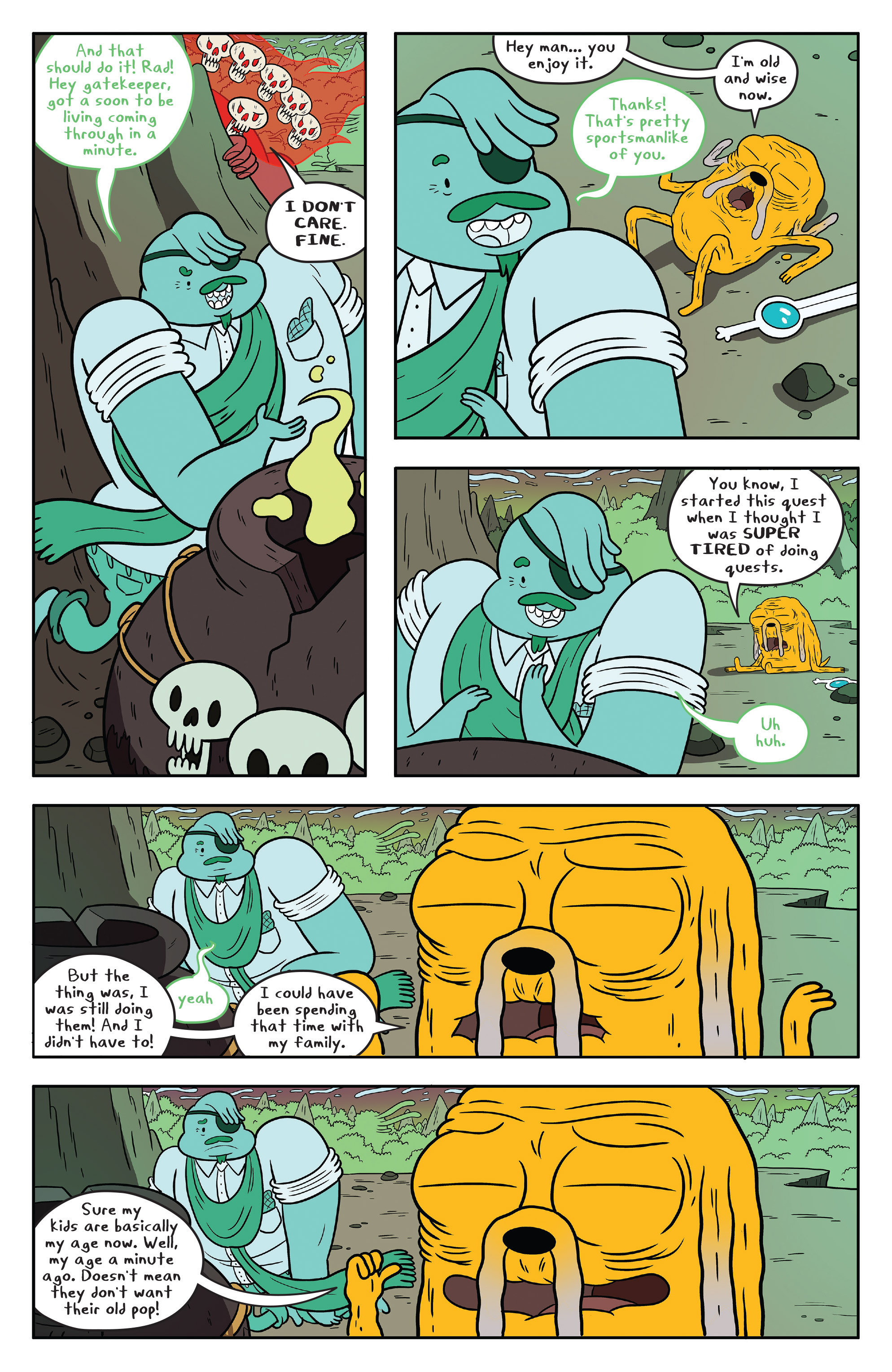 Read online Adventure Time comic -  Issue #53 - 21