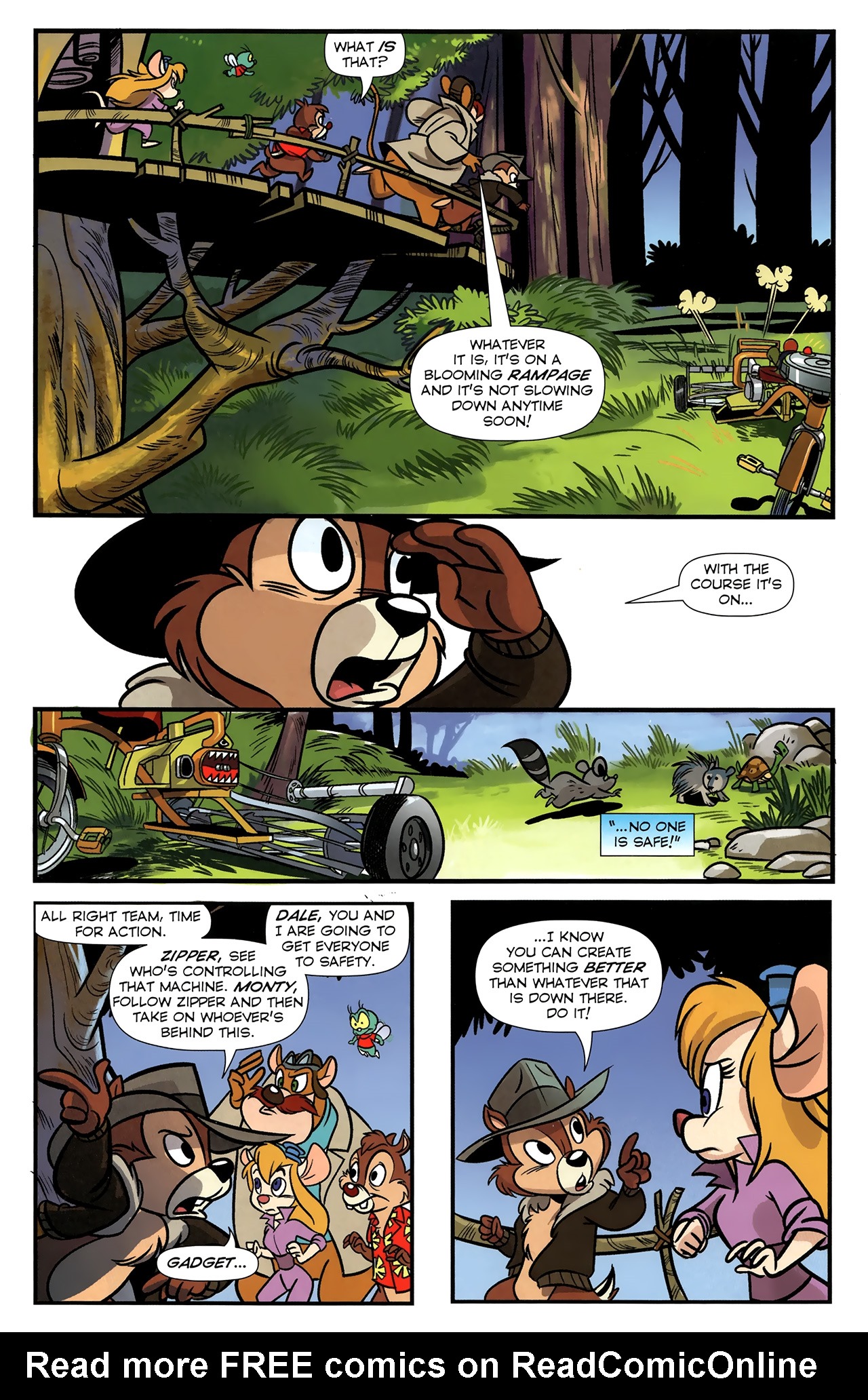 Read online Chip 'N' Dale Rescue Rangers comic -  Issue #5 - 9