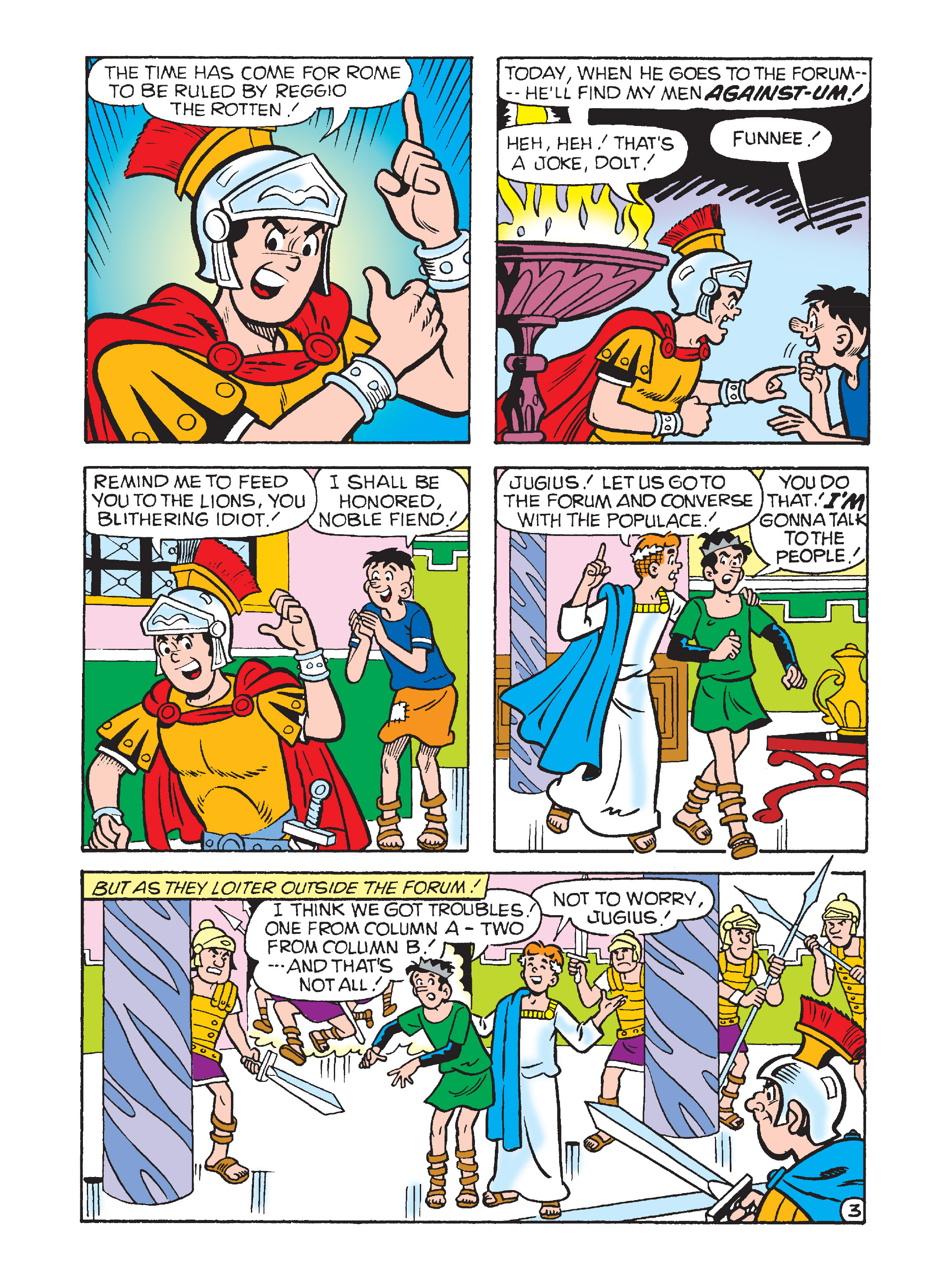 Read online Archie's Funhouse Double Digest comic -  Issue #6 - 161