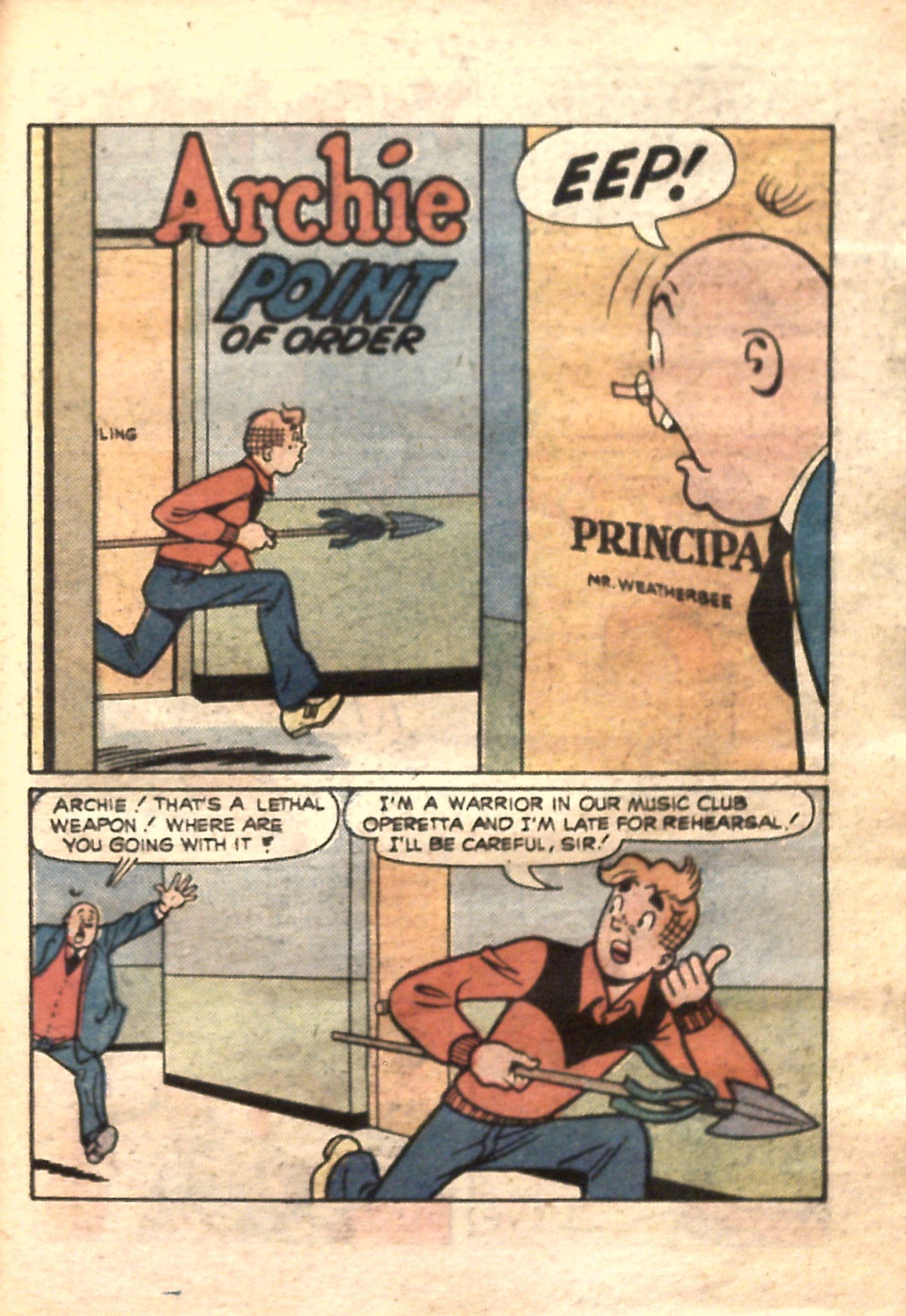 Read online Archie...Archie Andrews, Where Are You? Digest Magazine comic -  Issue #16 - 123