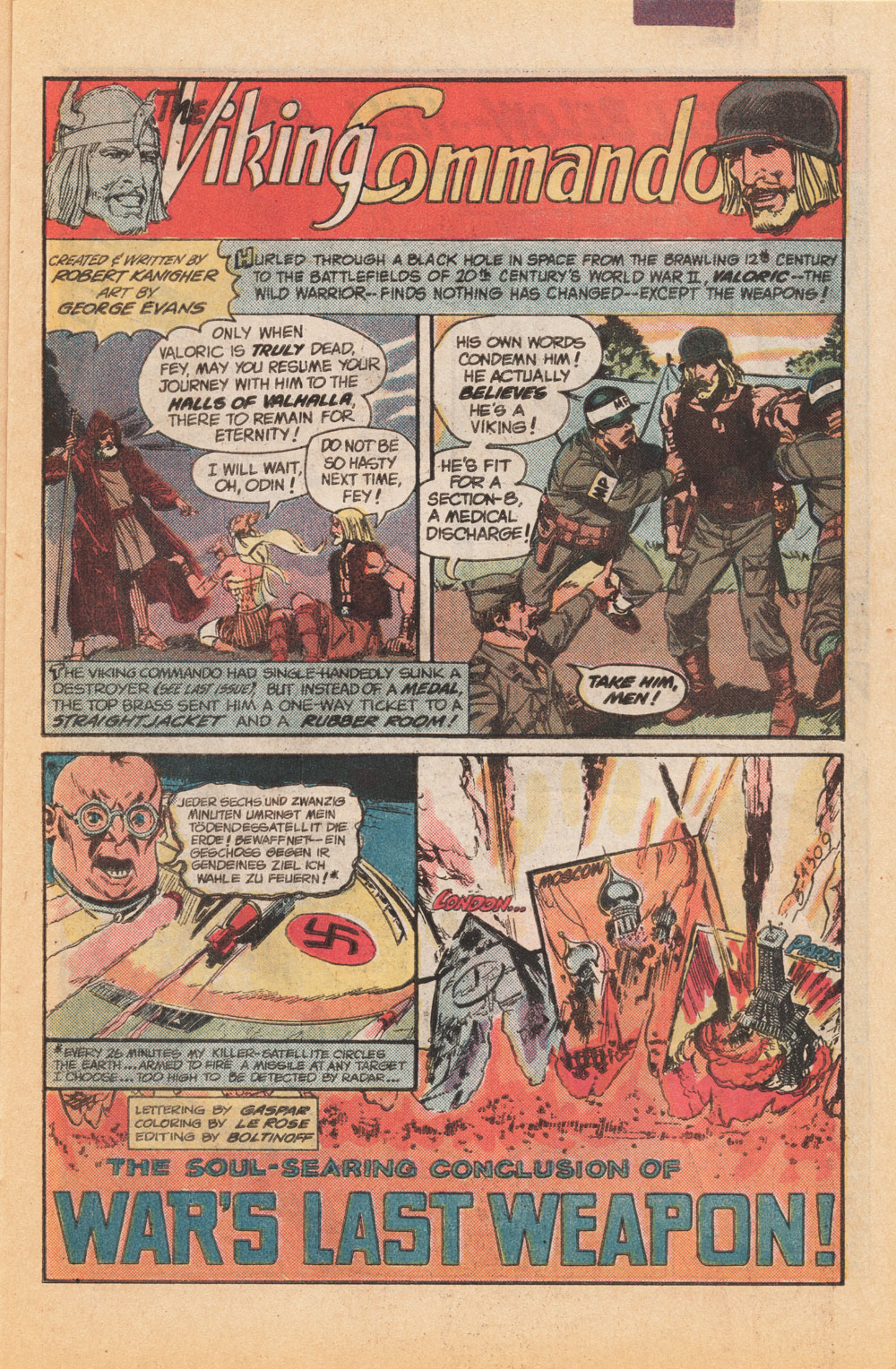 Read online Unknown Soldier (1977) comic -  Issue #267 - 15