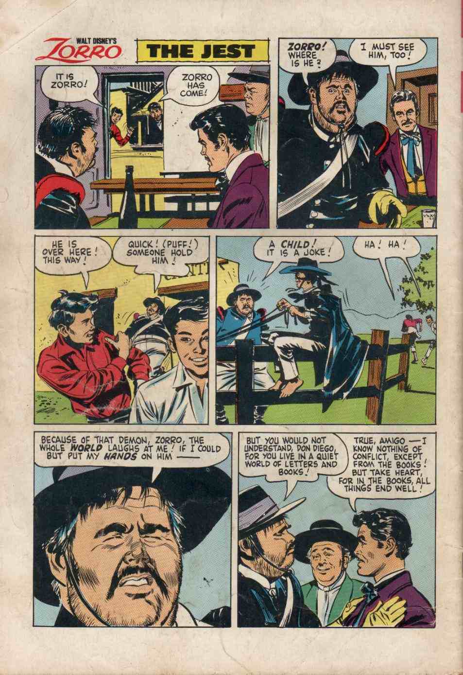 Read online Zorro (1966) comic -  Issue #6 - 36