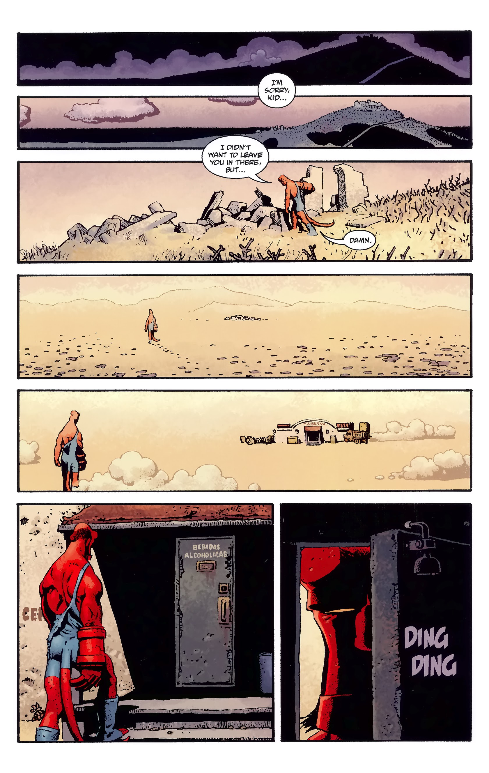 Read online Hellboy: House of the Living Dead comic -  Issue # TPB - 52