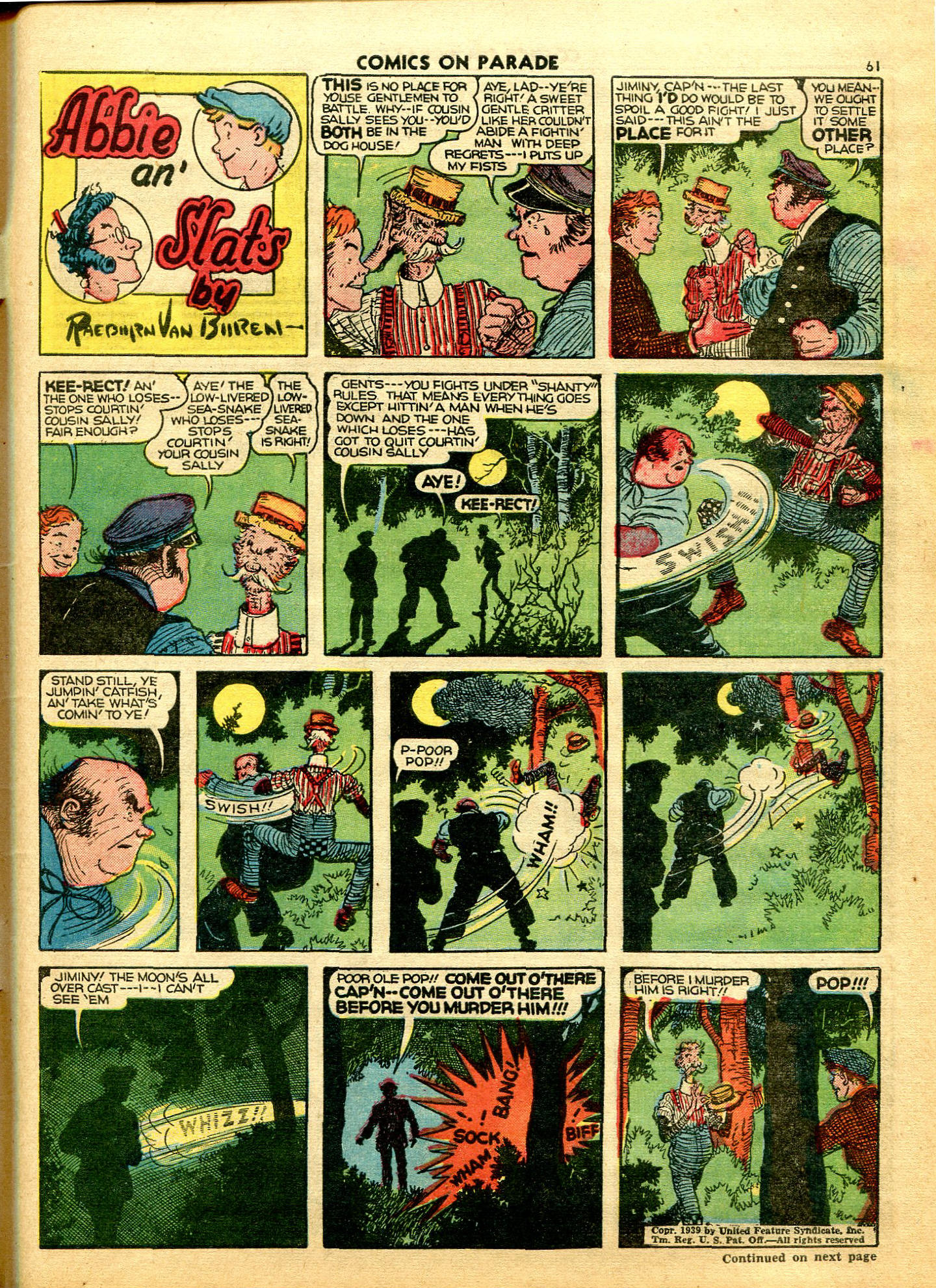 Read online Comics on Parade comic -  Issue #15 - 63
