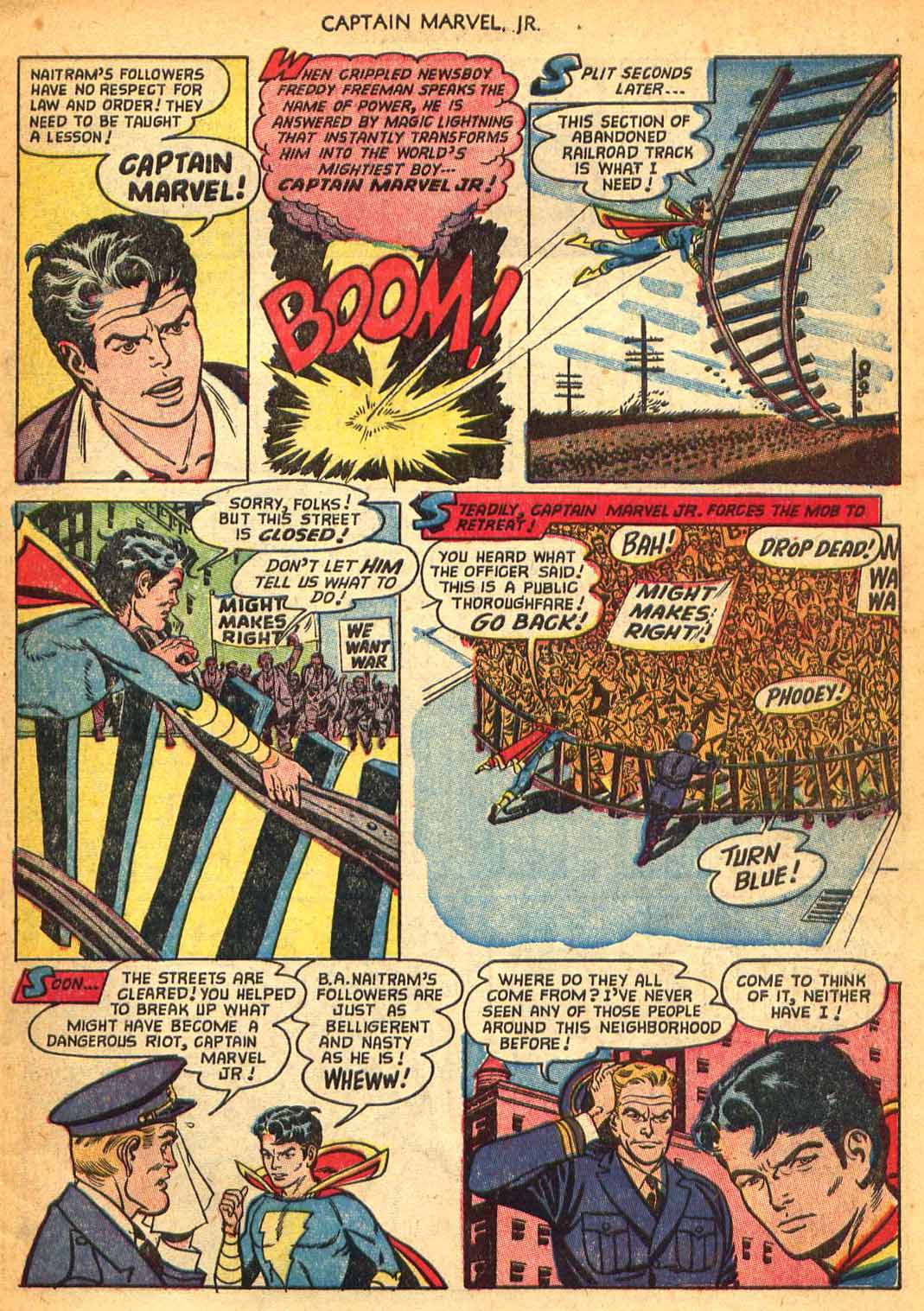 Read online Captain Marvel, Jr. comic -  Issue #116 - 5