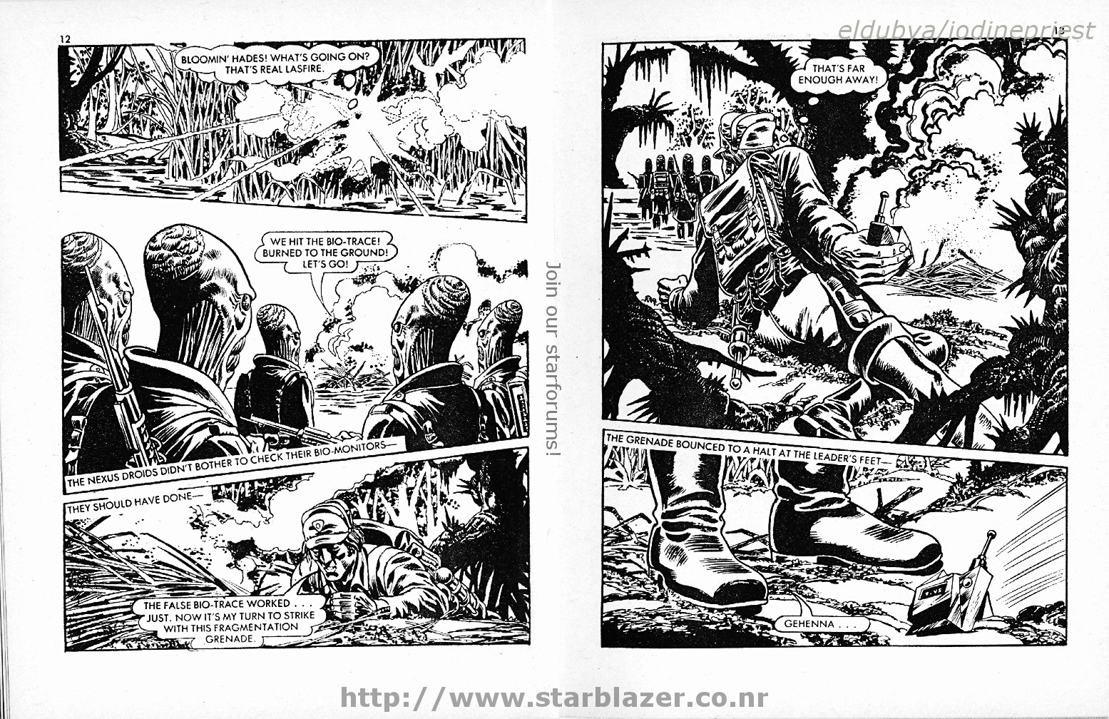 Read online Starblazer comic -  Issue #163 - 8